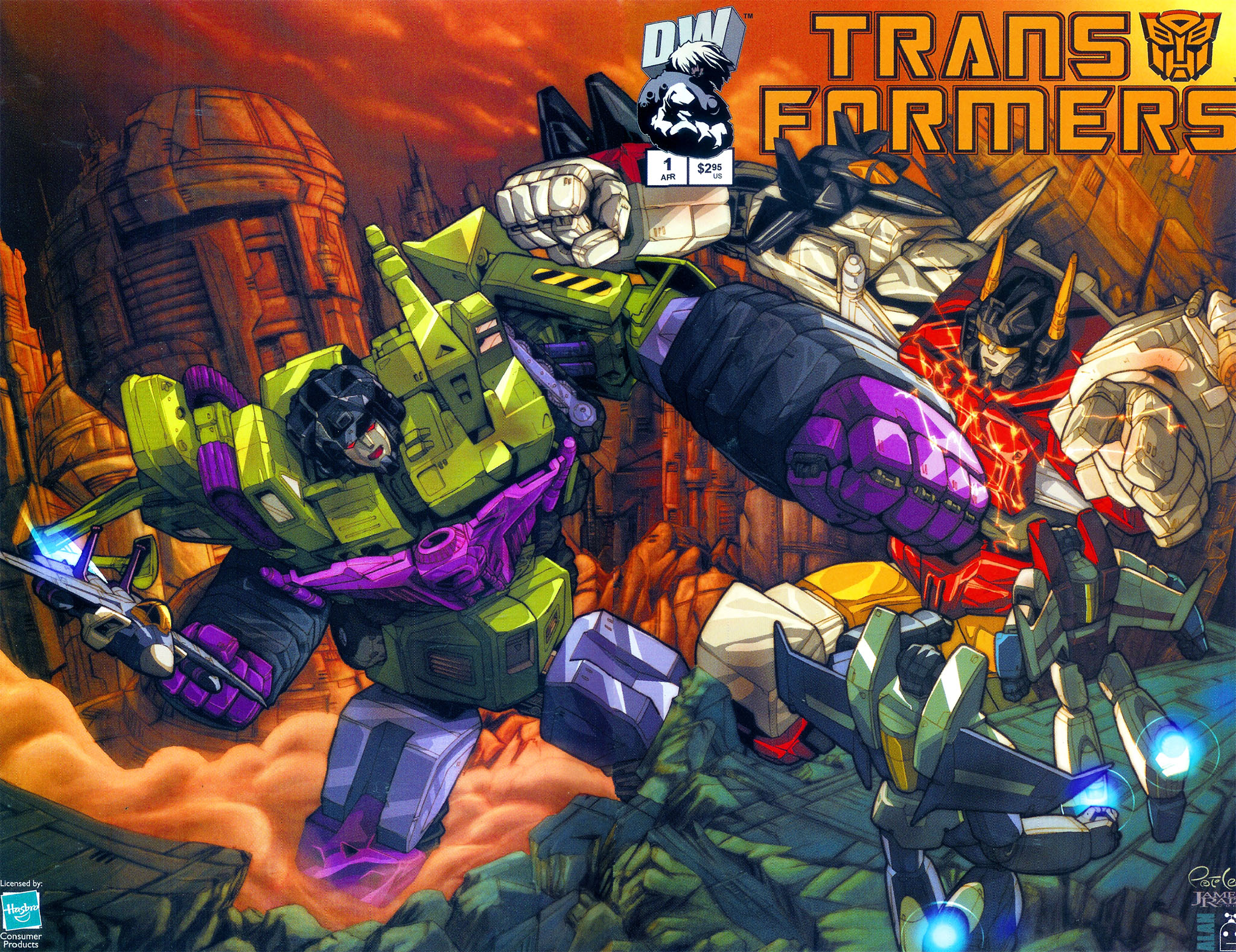 Read online Transformers: Generation 1 (2002) comic -  Issue #1 - 2