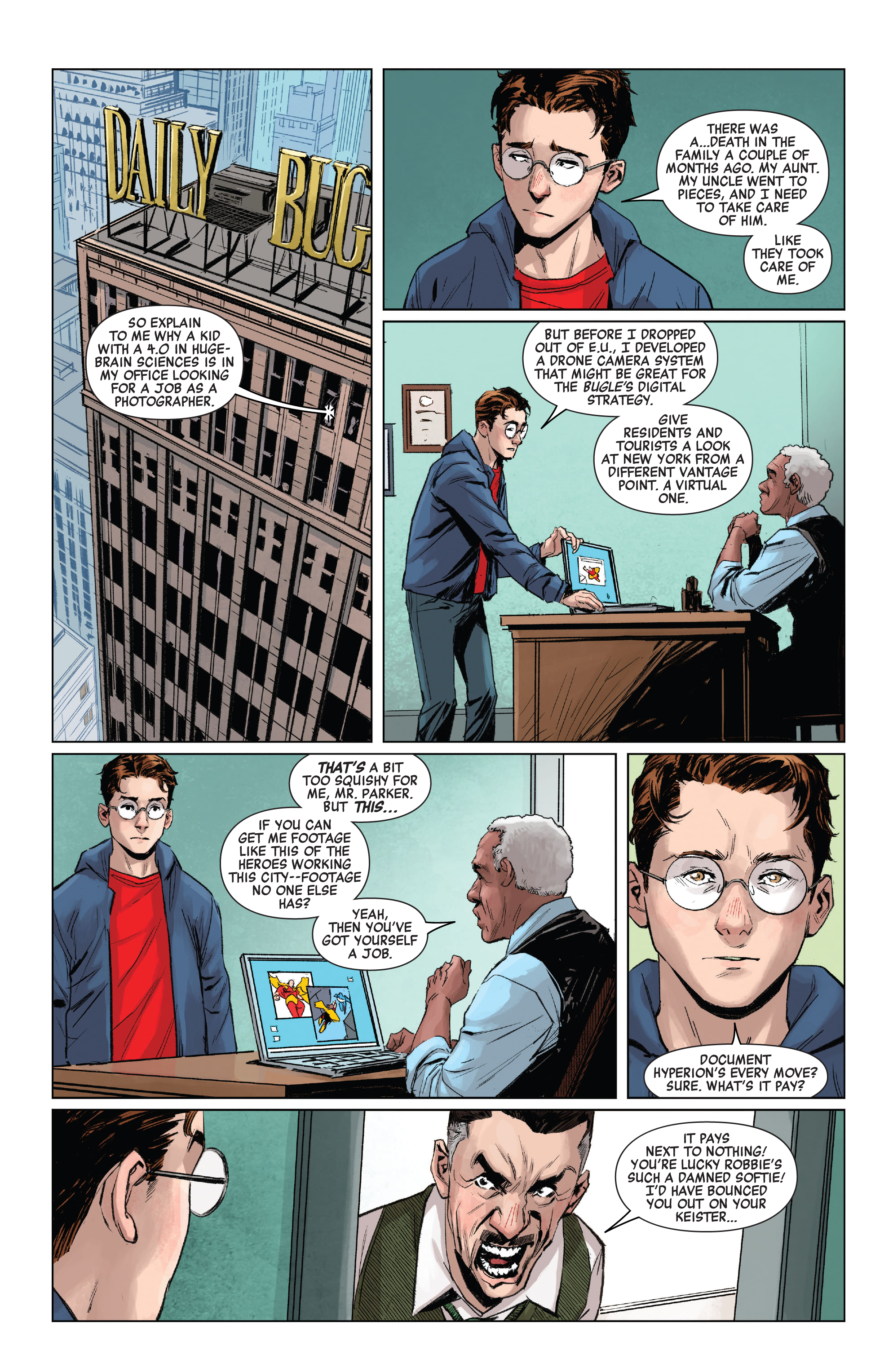 Read online Heroes Reborn: One-Shots comic -  Issue # Peter Parker, The Amazing Shutterbug - 20