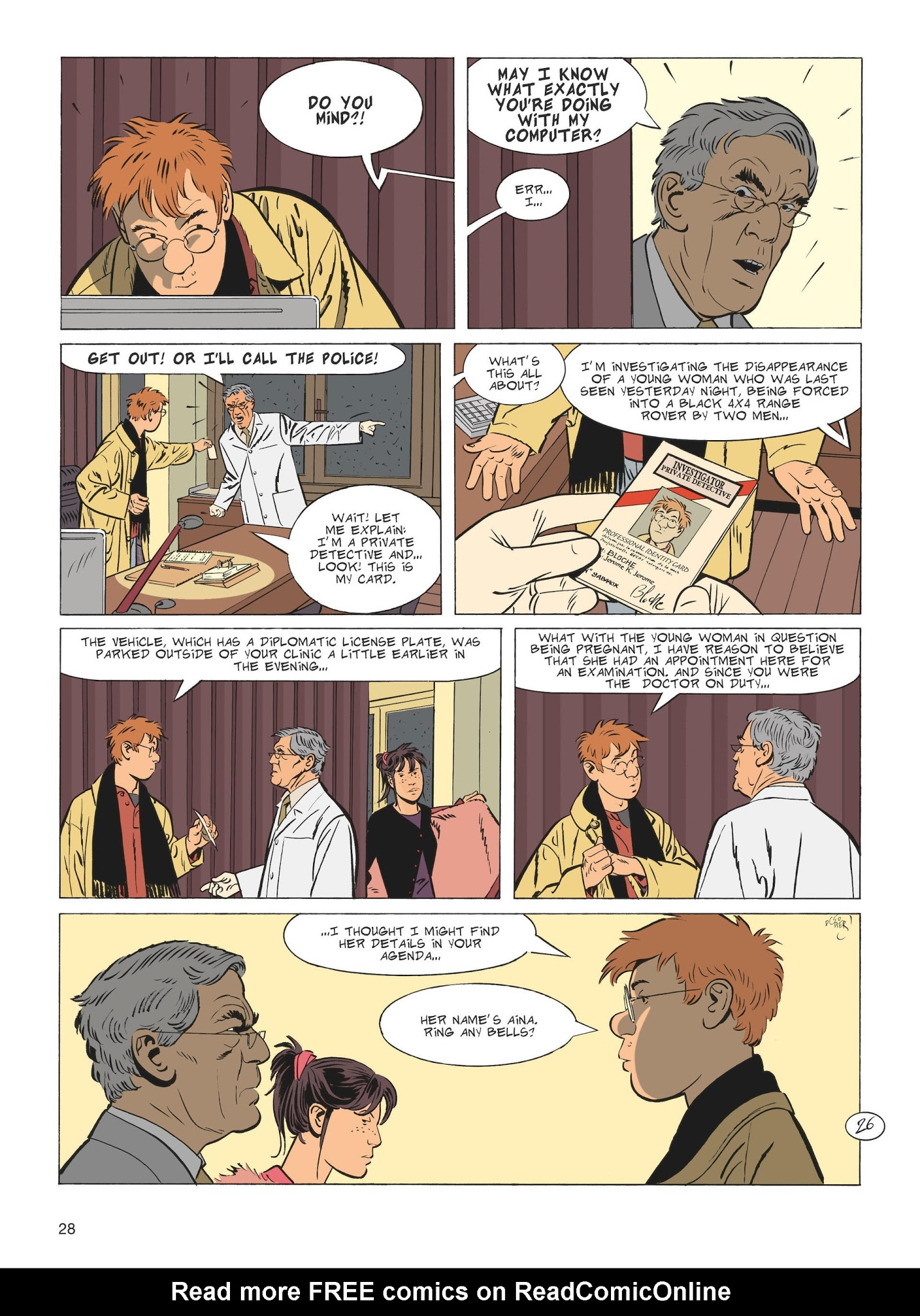 Read online Jerome K. Jerome Bloche comic -  Issue #3 - 28