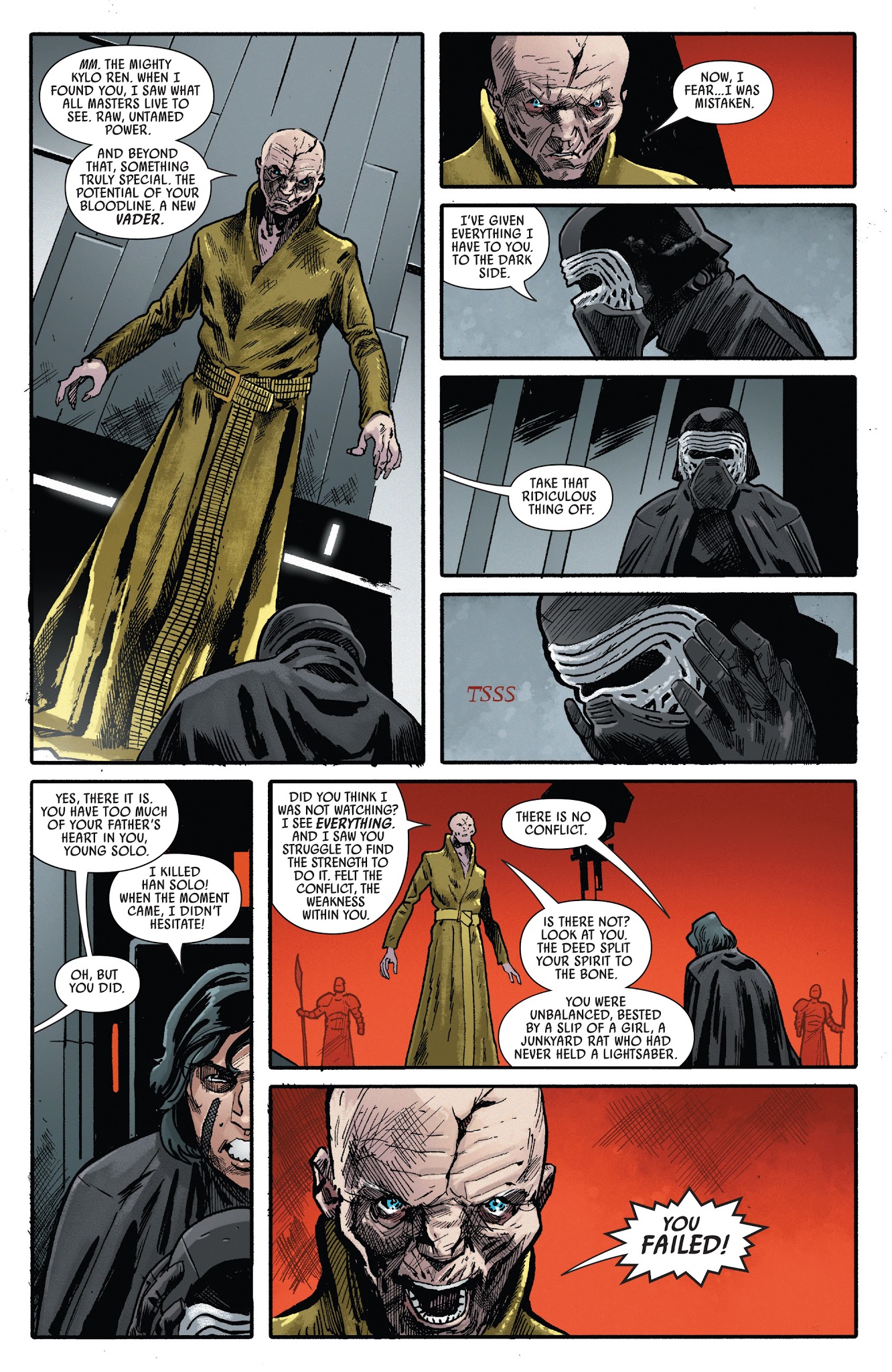 Read online Star Wars: The Last Jedi Adaptation comic -  Issue #1 - 27