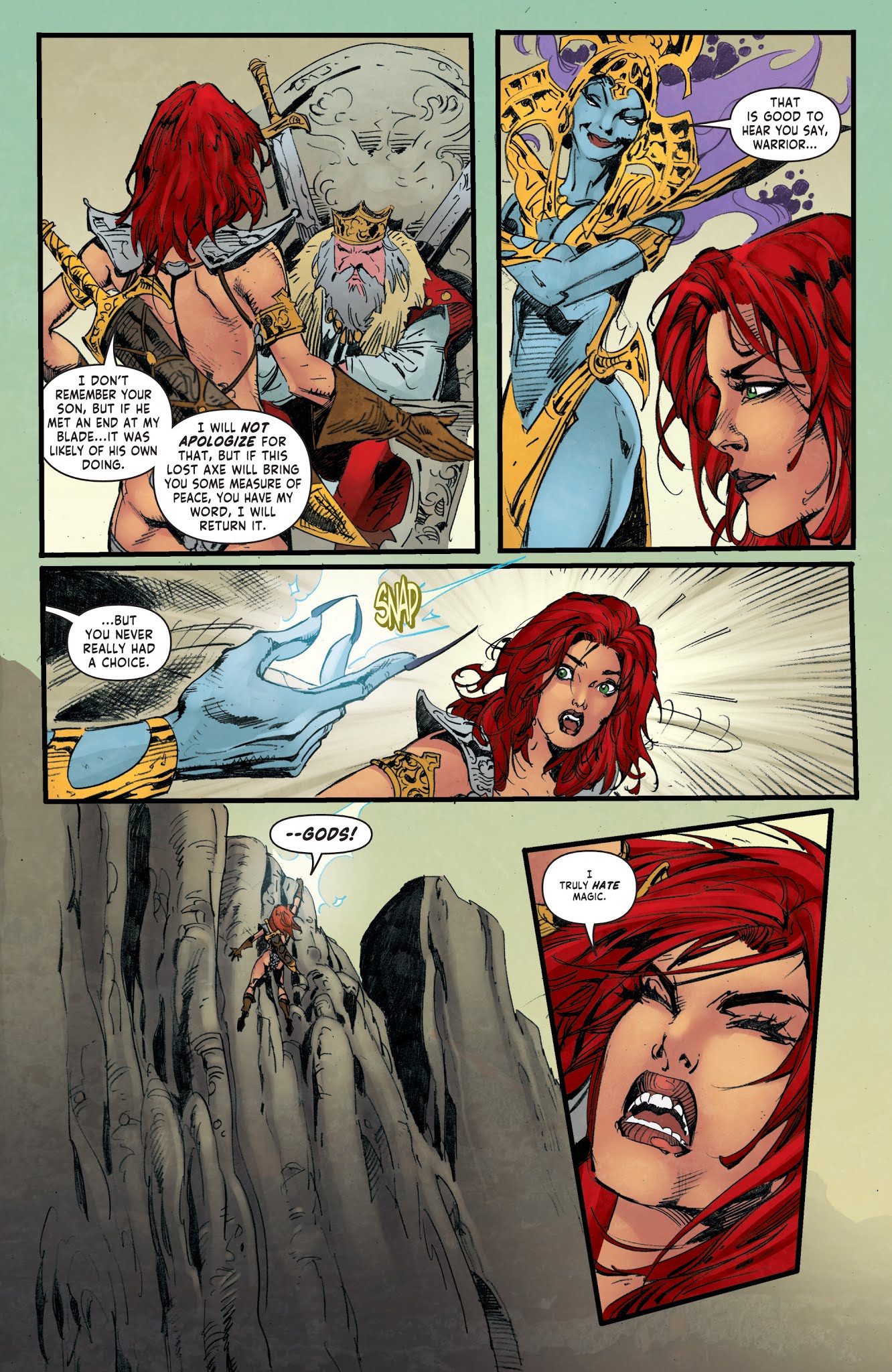 Read online Red Sonja Vol. 4 comic -  Issue #23 - 14