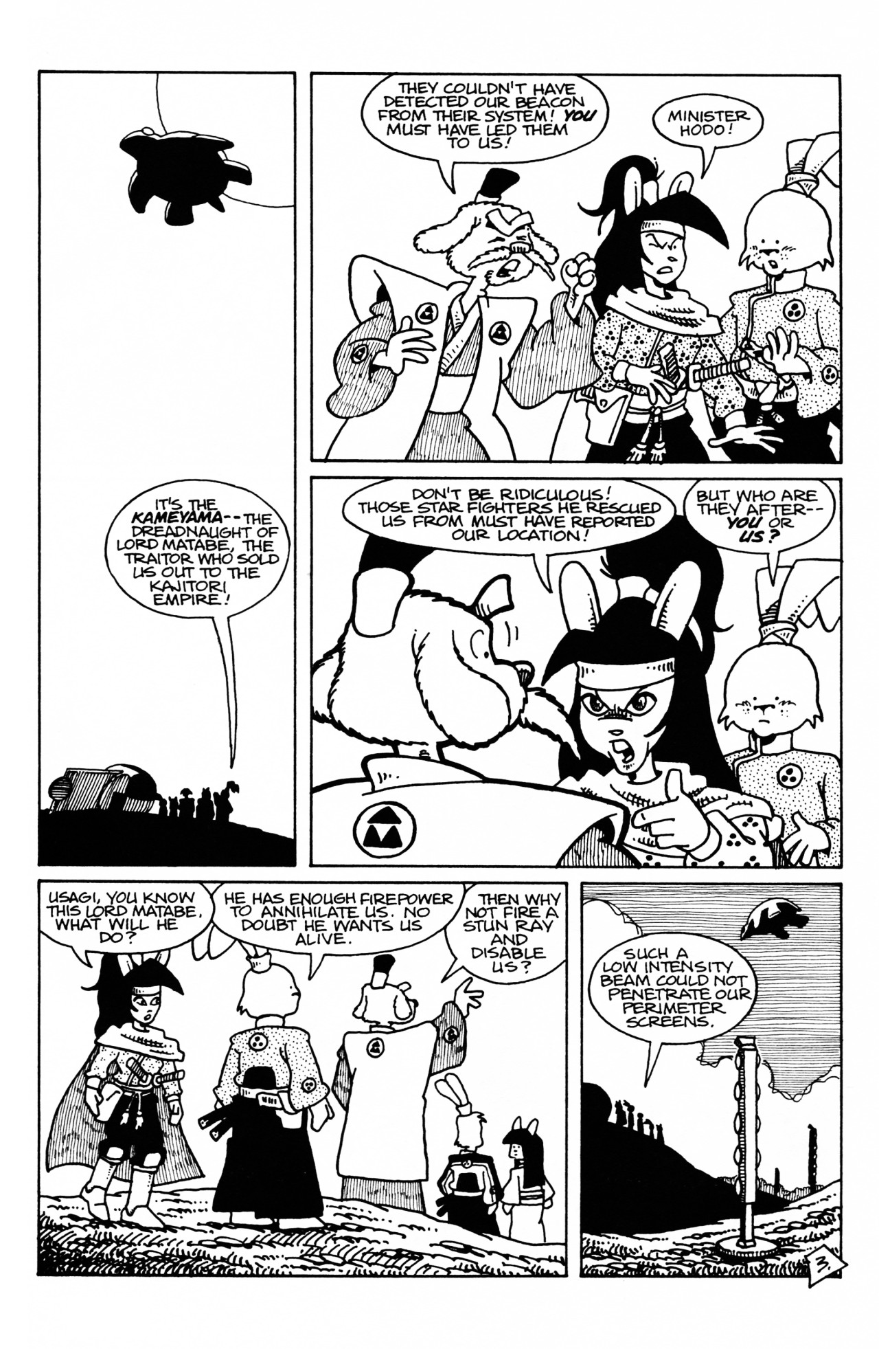Read online Space Usagi (1992) comic -  Issue #3 - 5