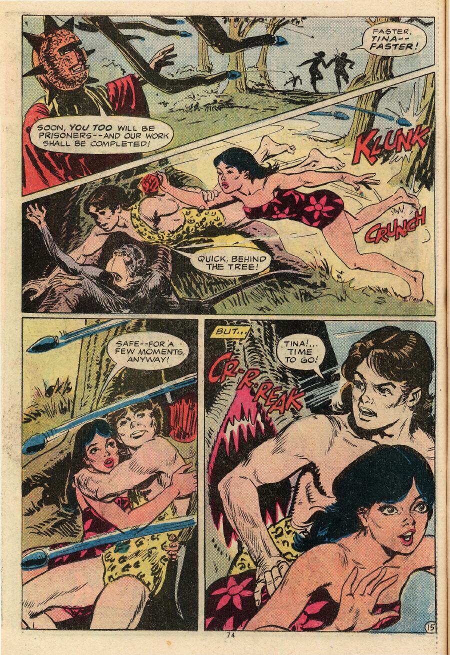 Read online Tarzan (1972) comic -  Issue #231 - 76