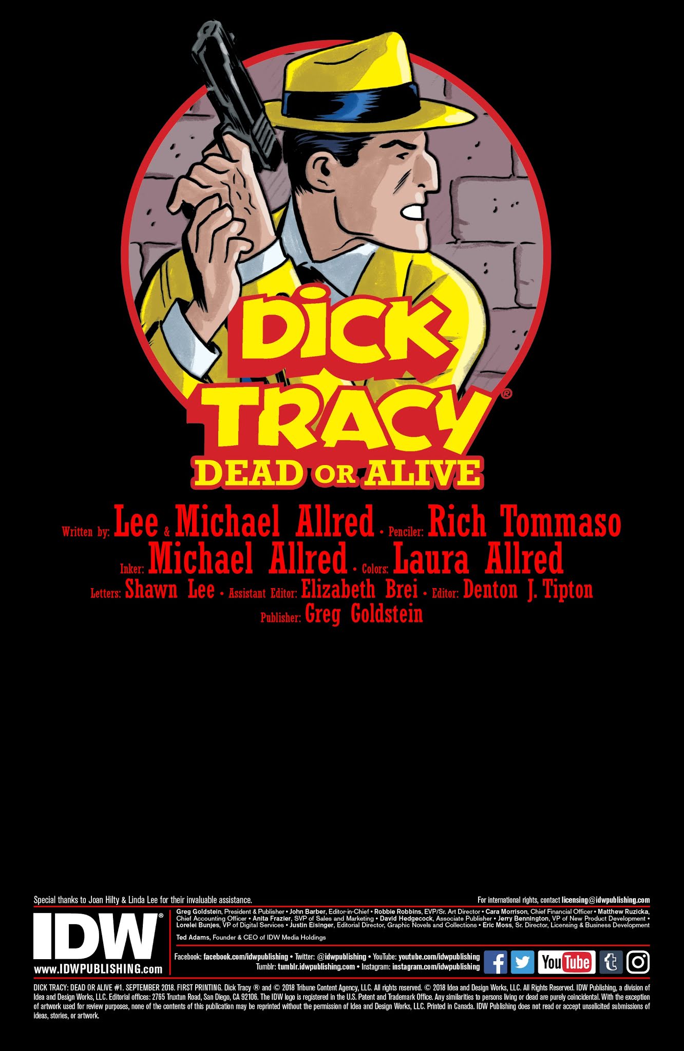 Read online Dick Tracy: Dead Or Alive comic -  Issue #1 - 2