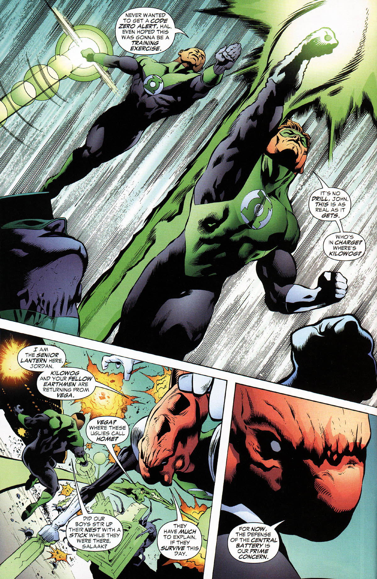 Read online Green Lantern Corps: Recharge comic -  Issue #5 - 4