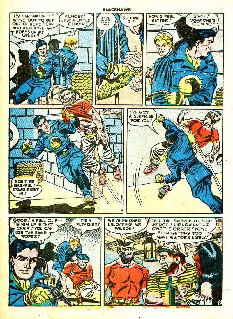 Read online Blackhawk (1957) comic -  Issue #17 - 10