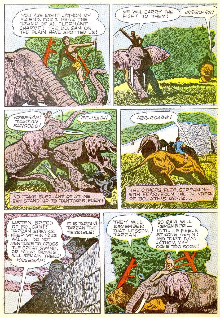 Read online Tarzan (1948) comic -  Issue #52 - 18