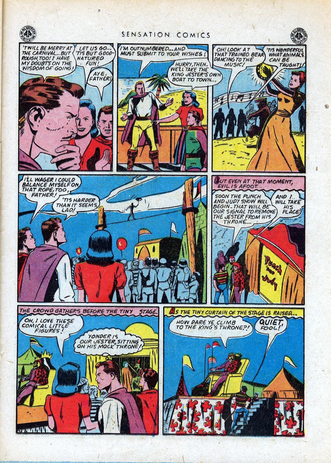 Read online Sensation (Mystery) Comics comic -  Issue #41 - 35