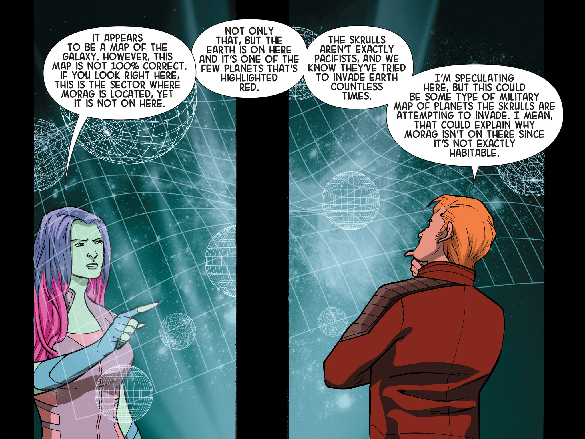 Read online Guardians of the Galaxy: Awesome Mix Infinite Comic comic -  Issue #7 - 16