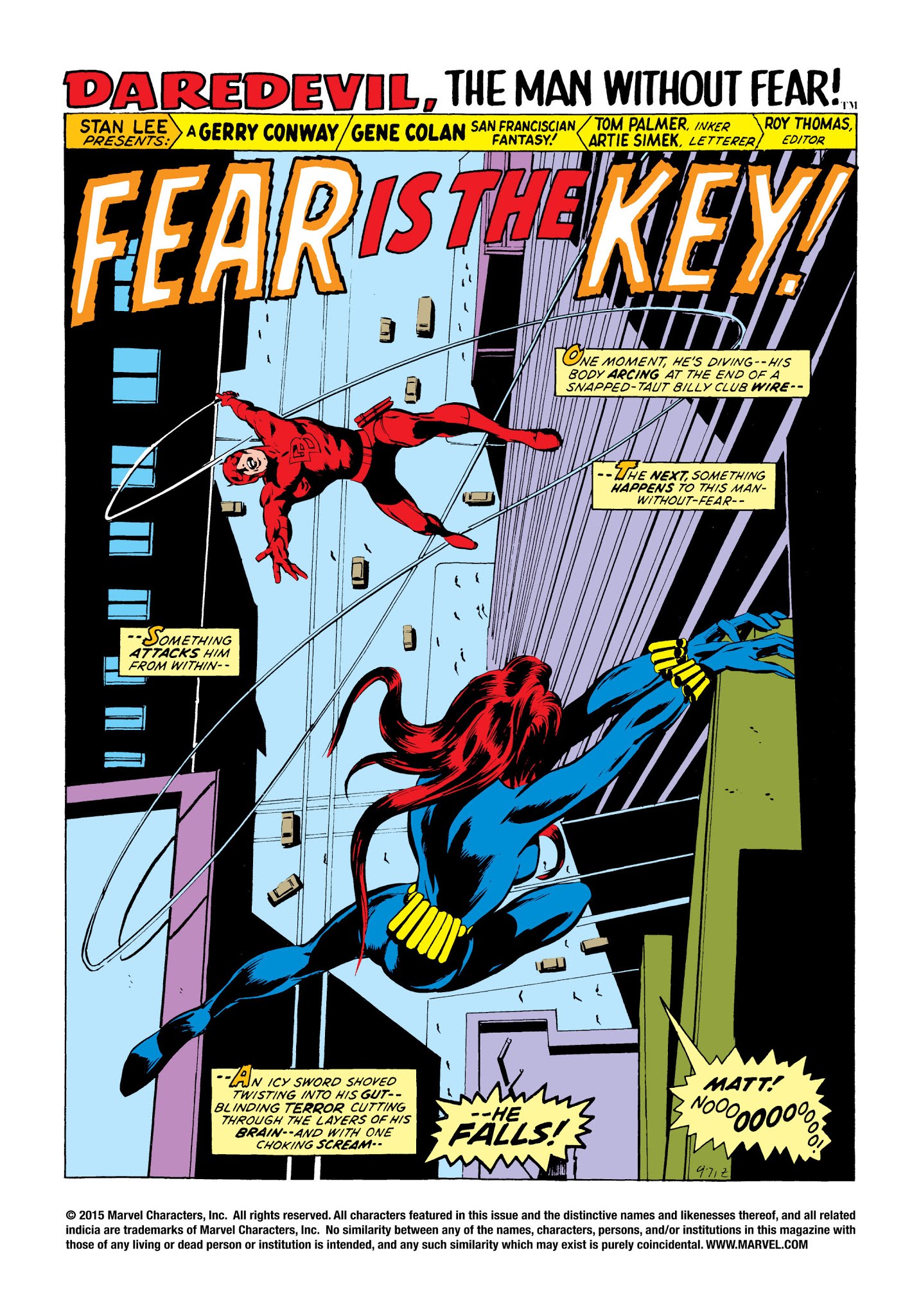 Read online Marvel Masterworks: Daredevil comic -  Issue # TPB 9 (Part 2) - 39
