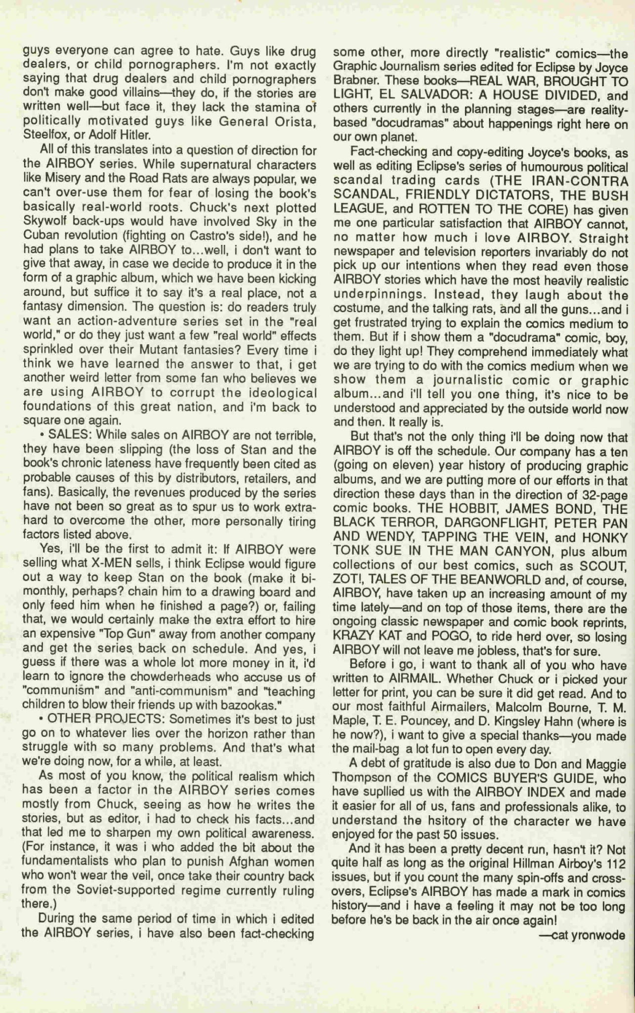 Read online Airboy (1986) comic -  Issue #50 - 49