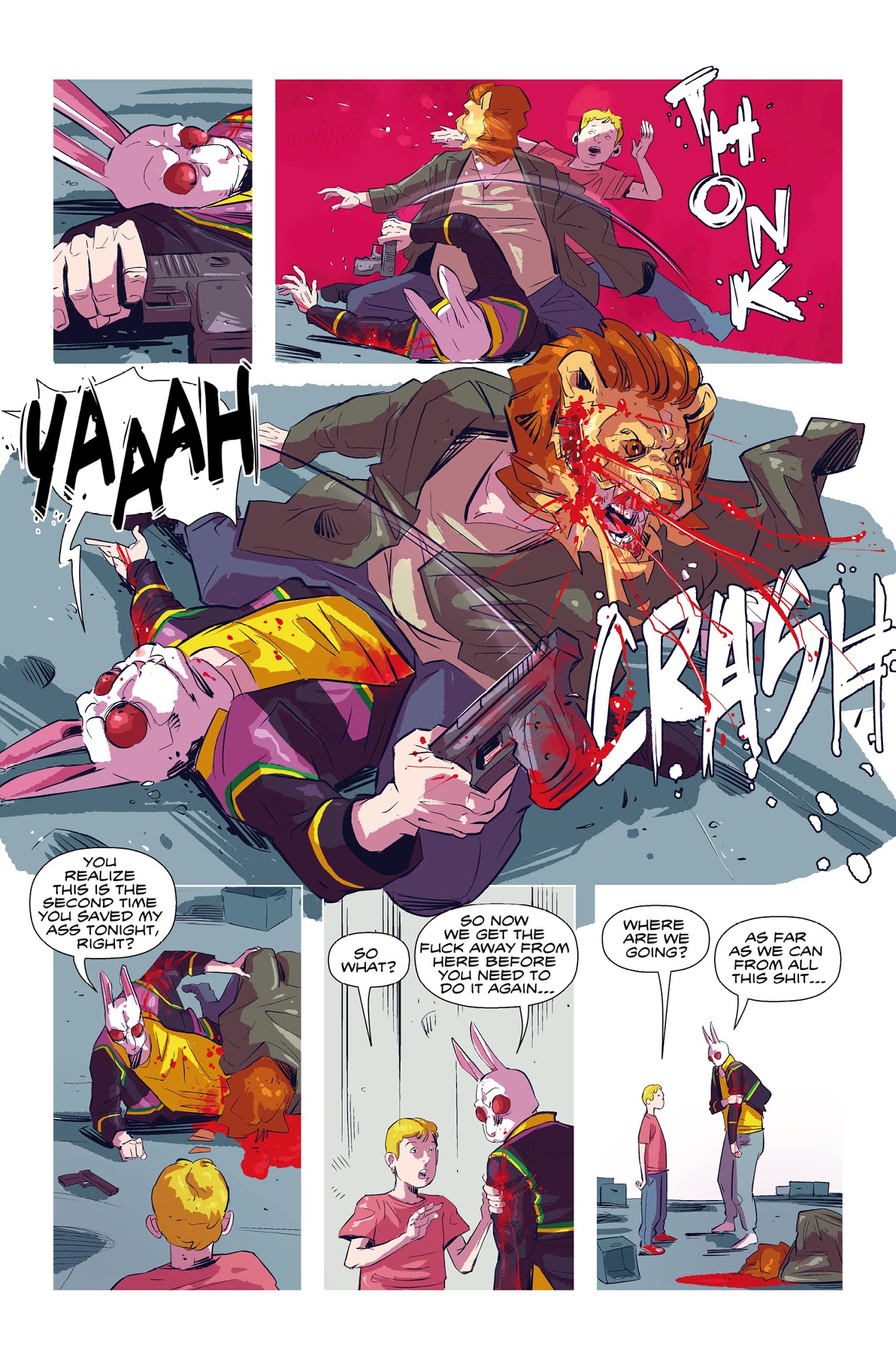 Read online Hotline Miami Wildlife comic -  Issue #8 - 32