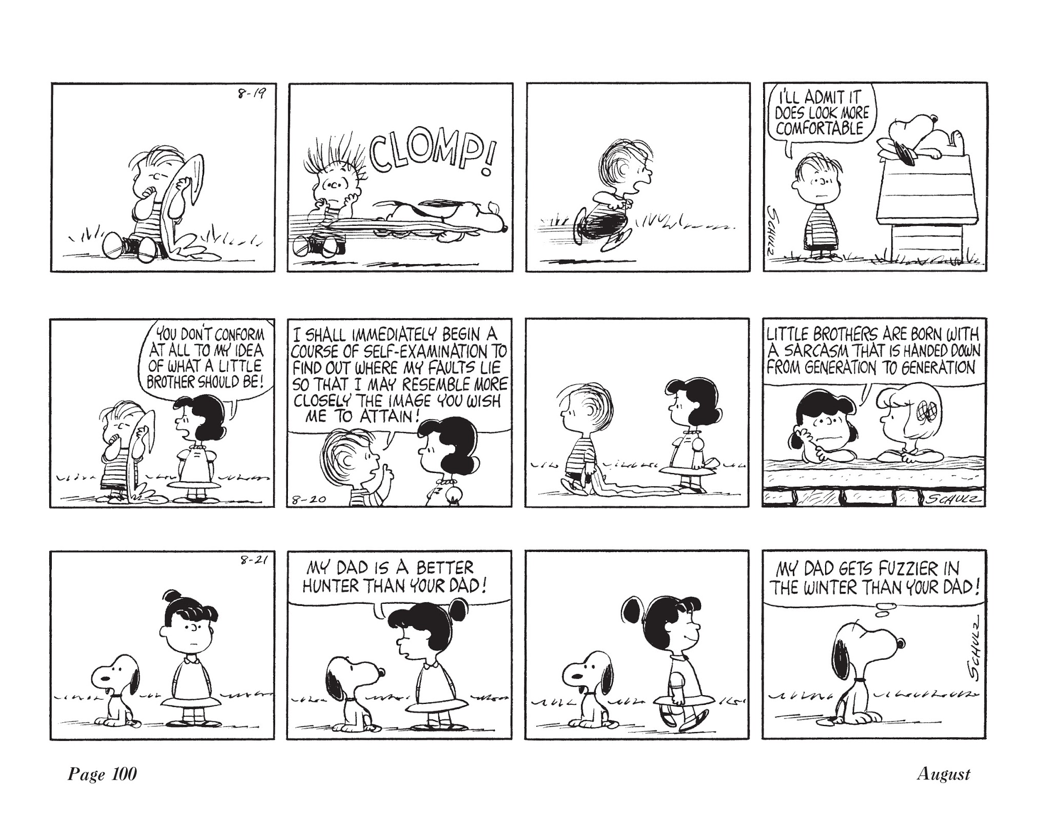 Read online The Complete Peanuts comic -  Issue # TPB 7 - 111