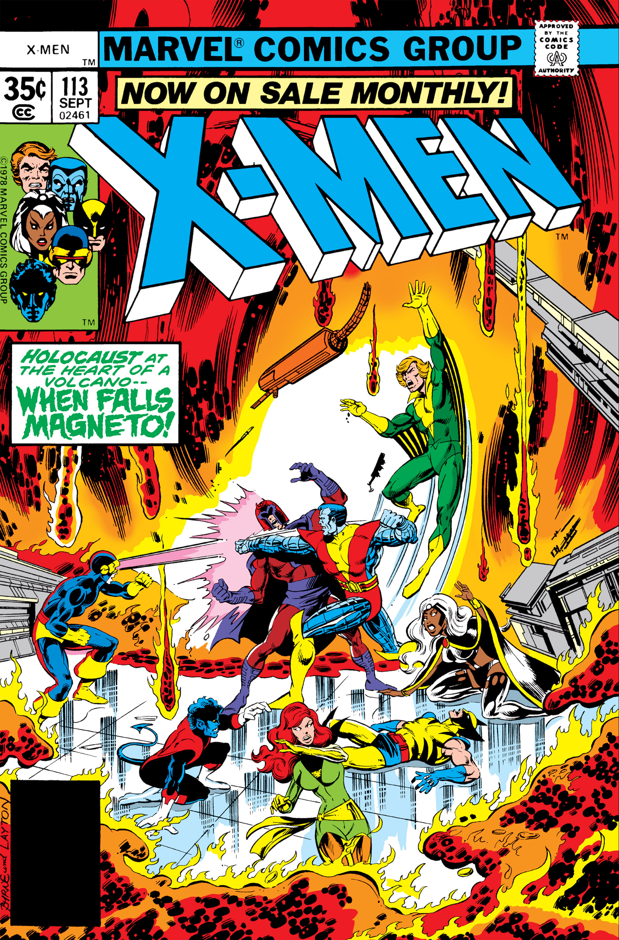 Read online Uncanny X-Men (1963) comic -  Issue #113 - 1