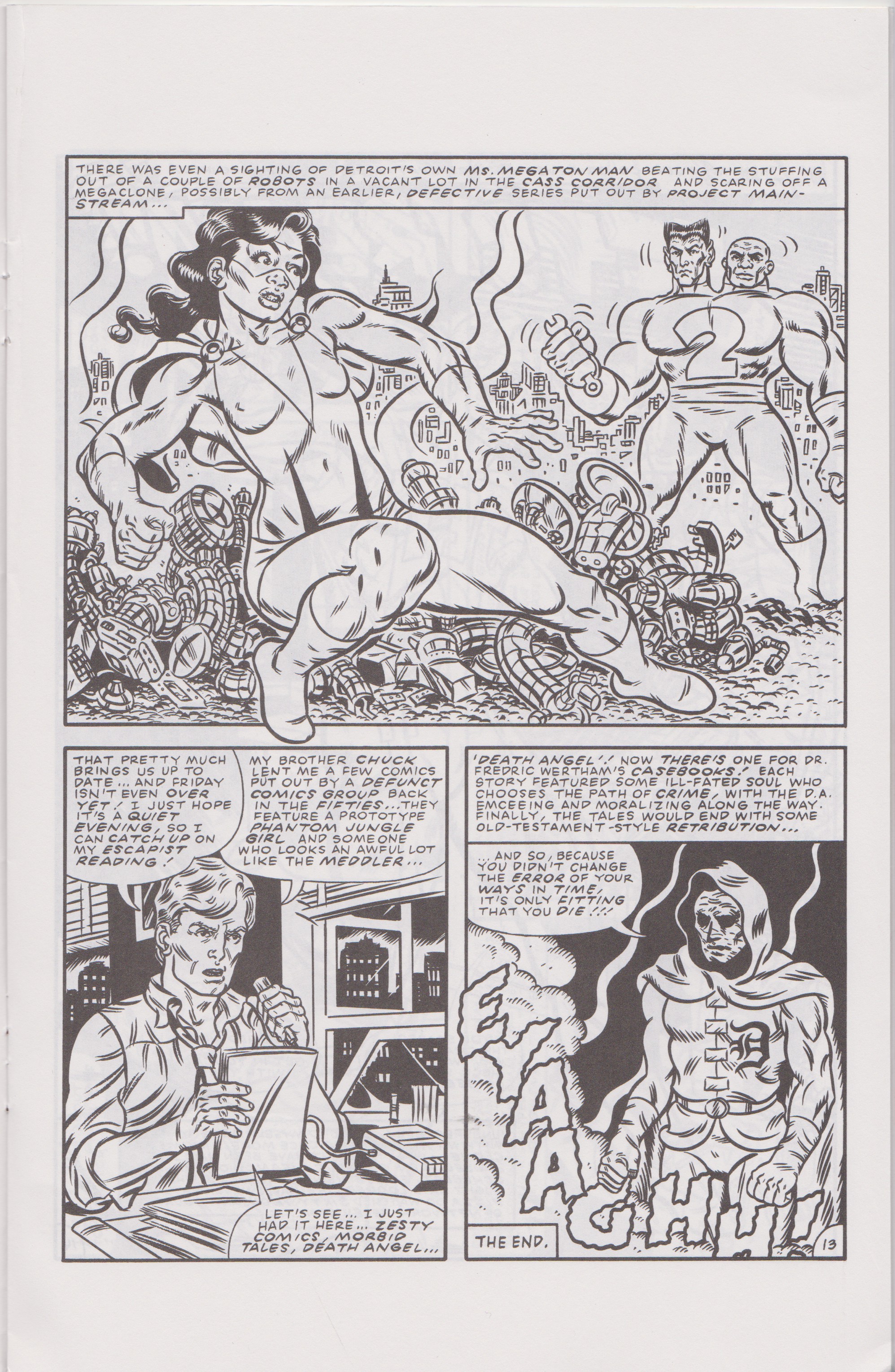 Read online Don Simpson's Bizarre Heroes comic -  Issue #7 - 15