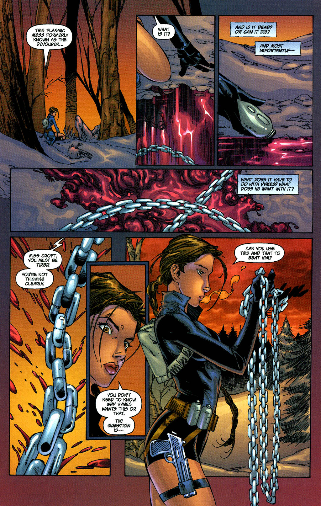 Read online Tomb Raider: The Series comic -  Issue #30 - 24