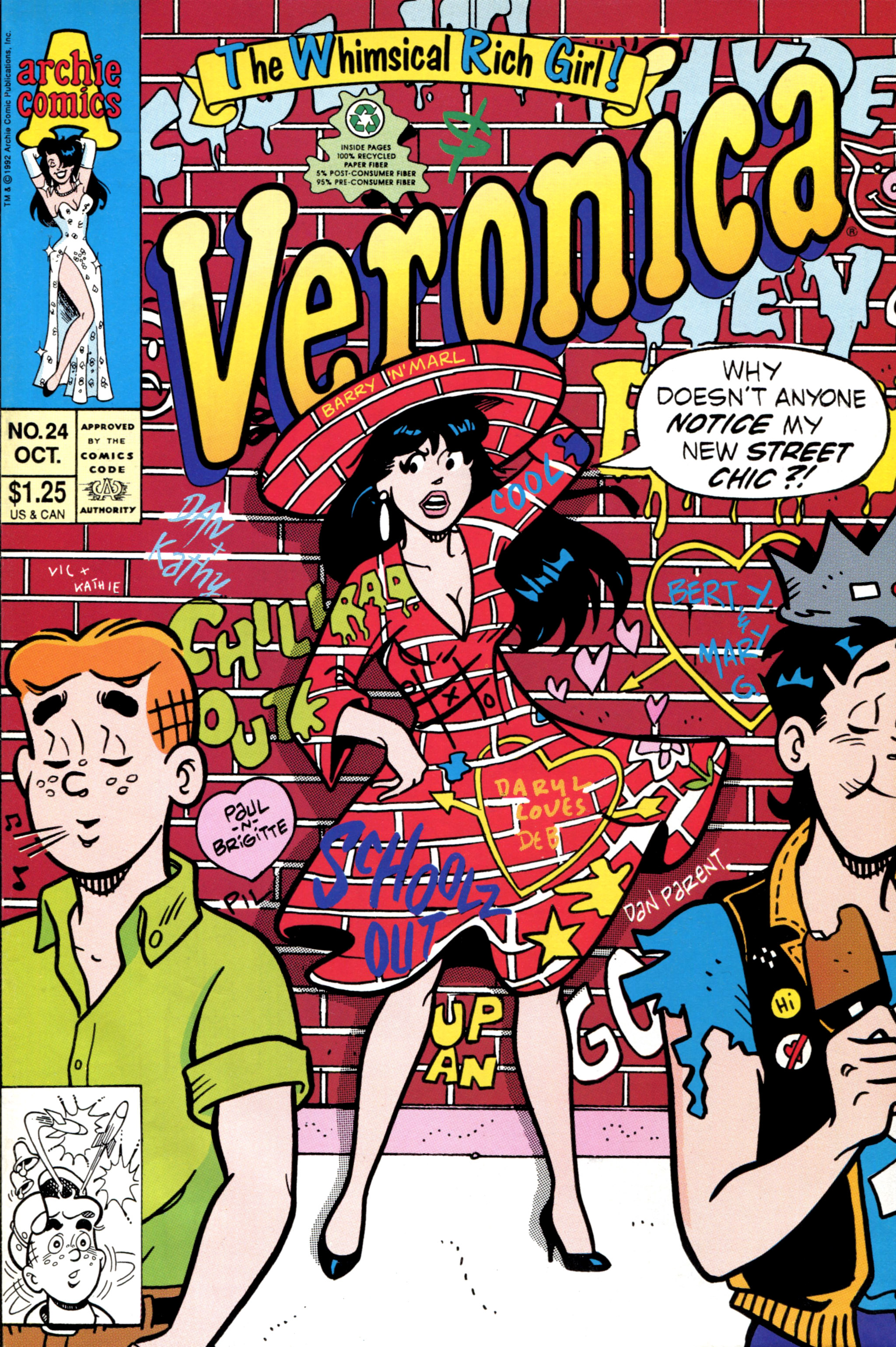 Read online Veronica comic -  Issue #24 - 1