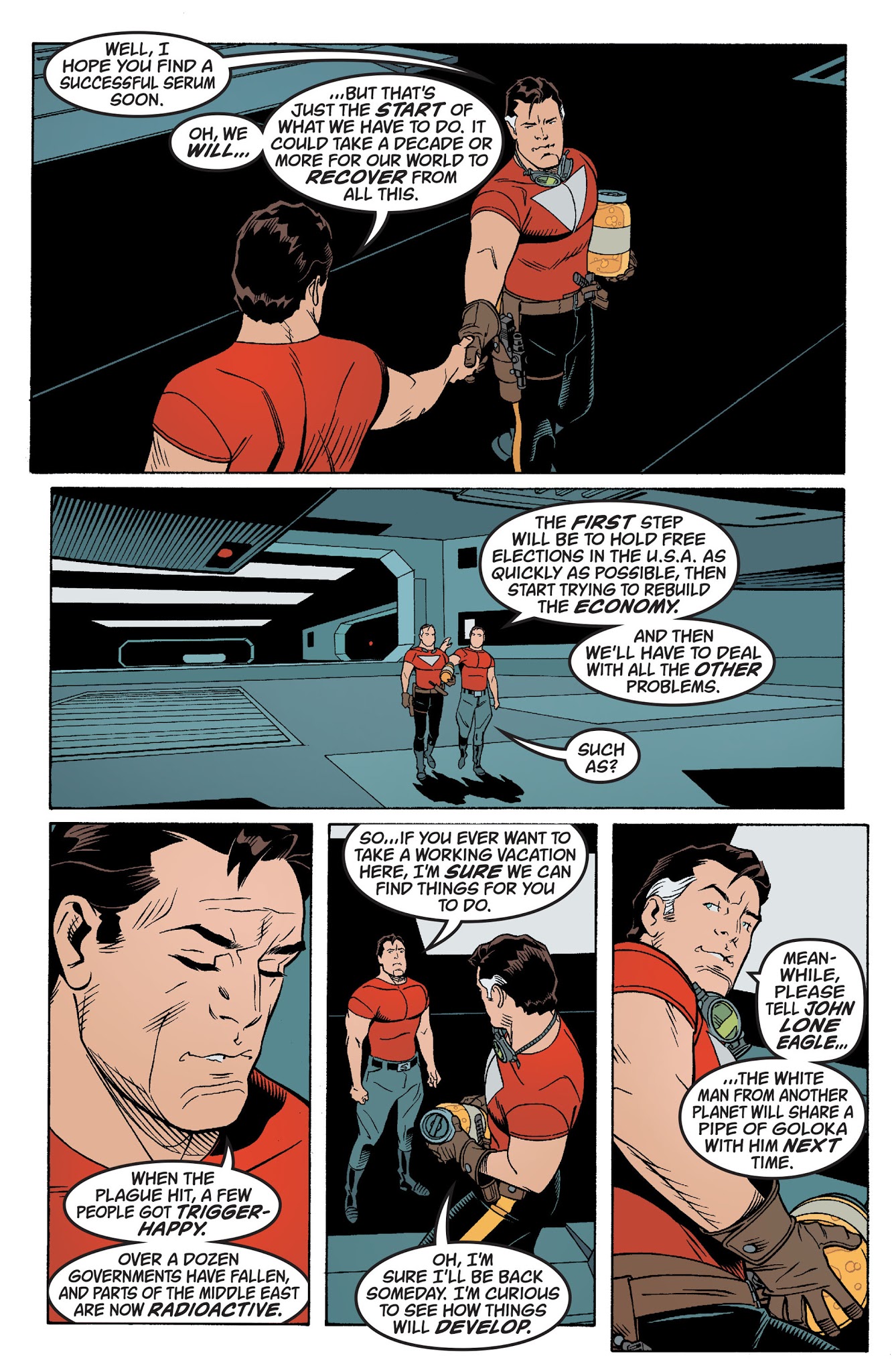 Read online Tom Strong and the Planet of Peril comic -  Issue #6 - 10