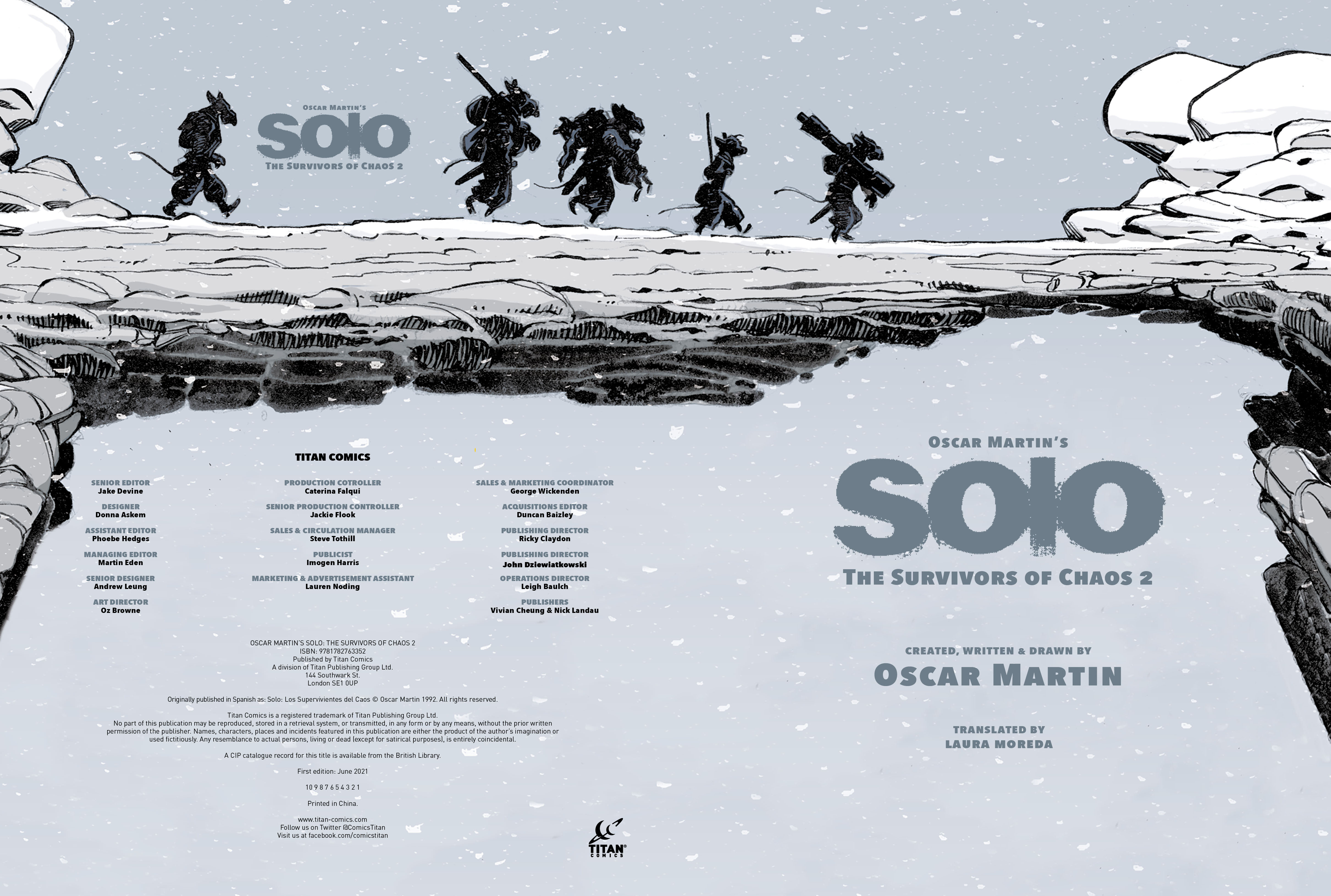 Read online Oscar Martin's Solo: The Survivors of Chaos comic -  Issue # TPB 2 - 4