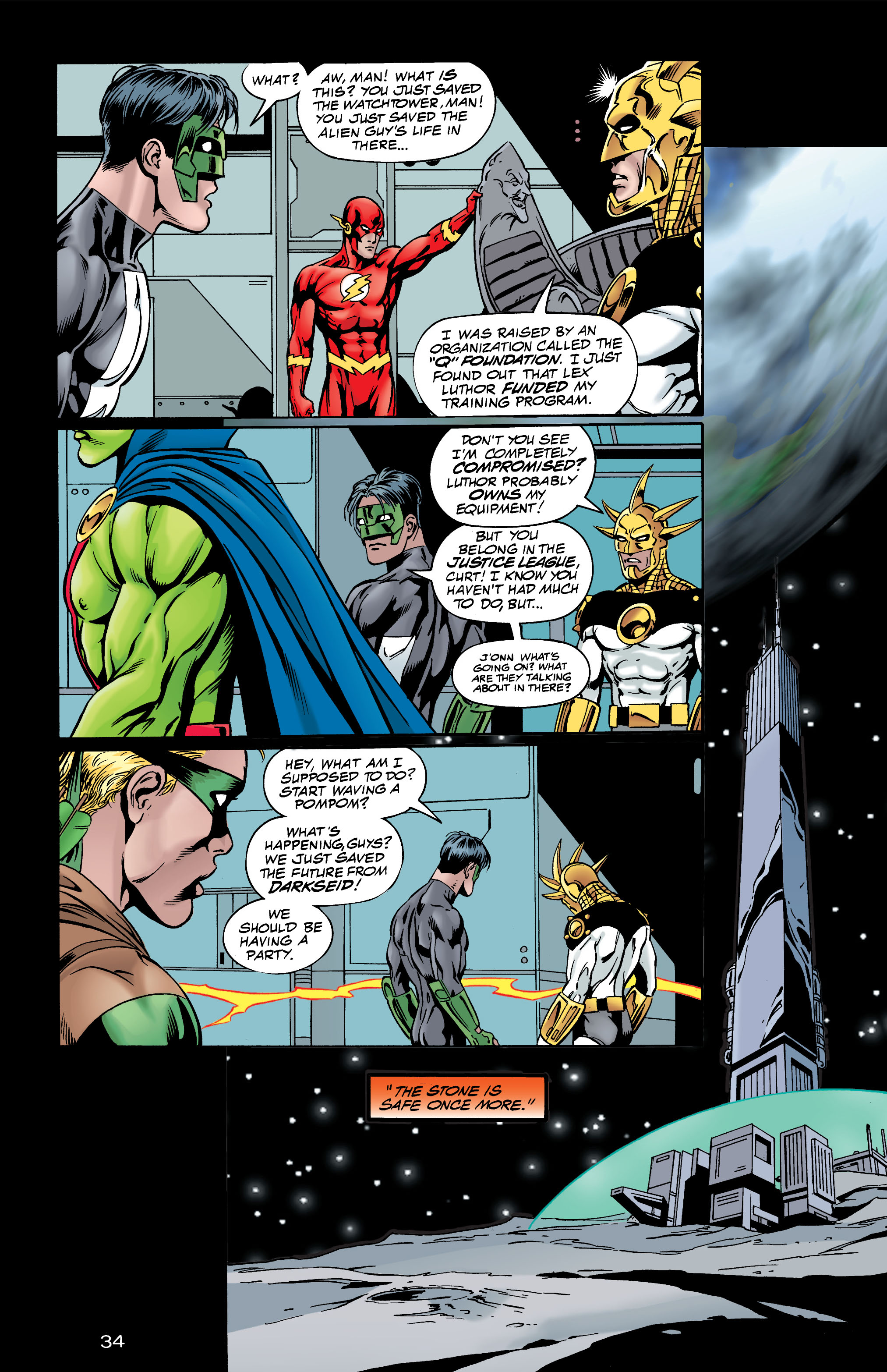 Read online JLA (1997) comic -  Issue #15 - 34