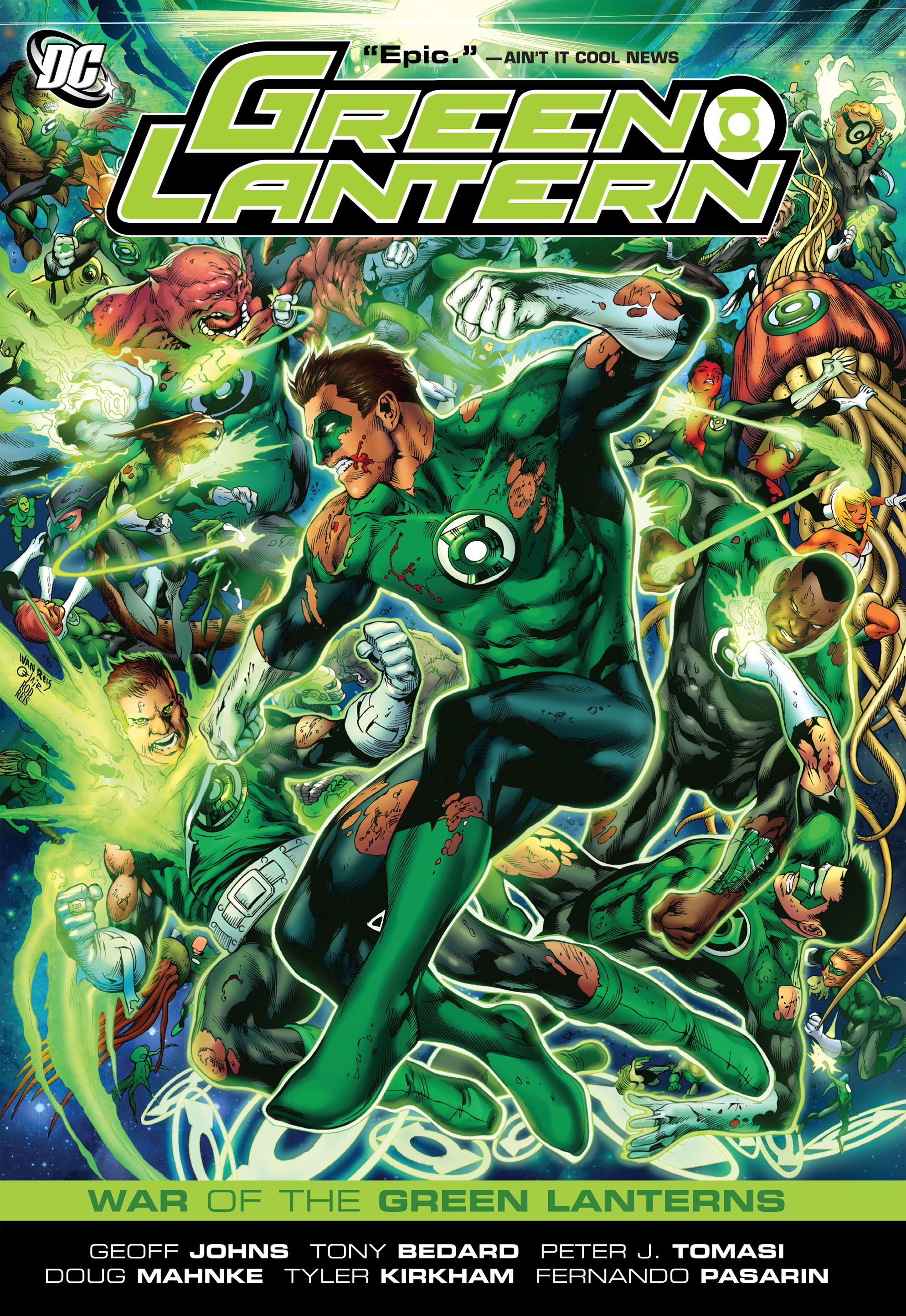 Read online Green Lantern: War of the Green Lanterns (2011) comic -  Issue # TPB - 1