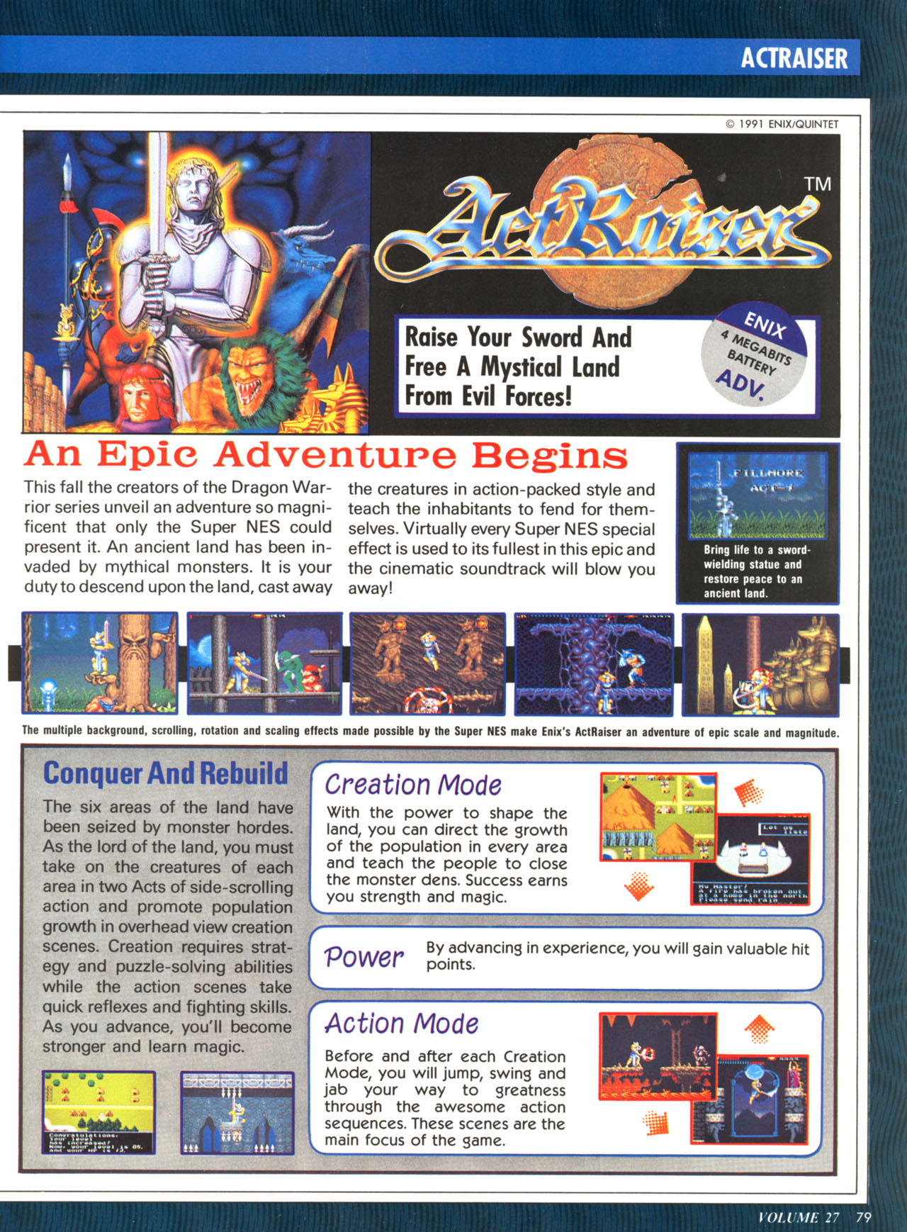 Read online Nintendo Power comic -  Issue #27 - 77