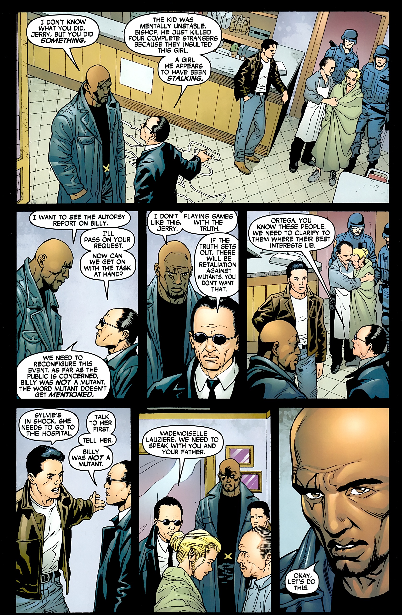 Read online District X comic -  Issue #14 - 20
