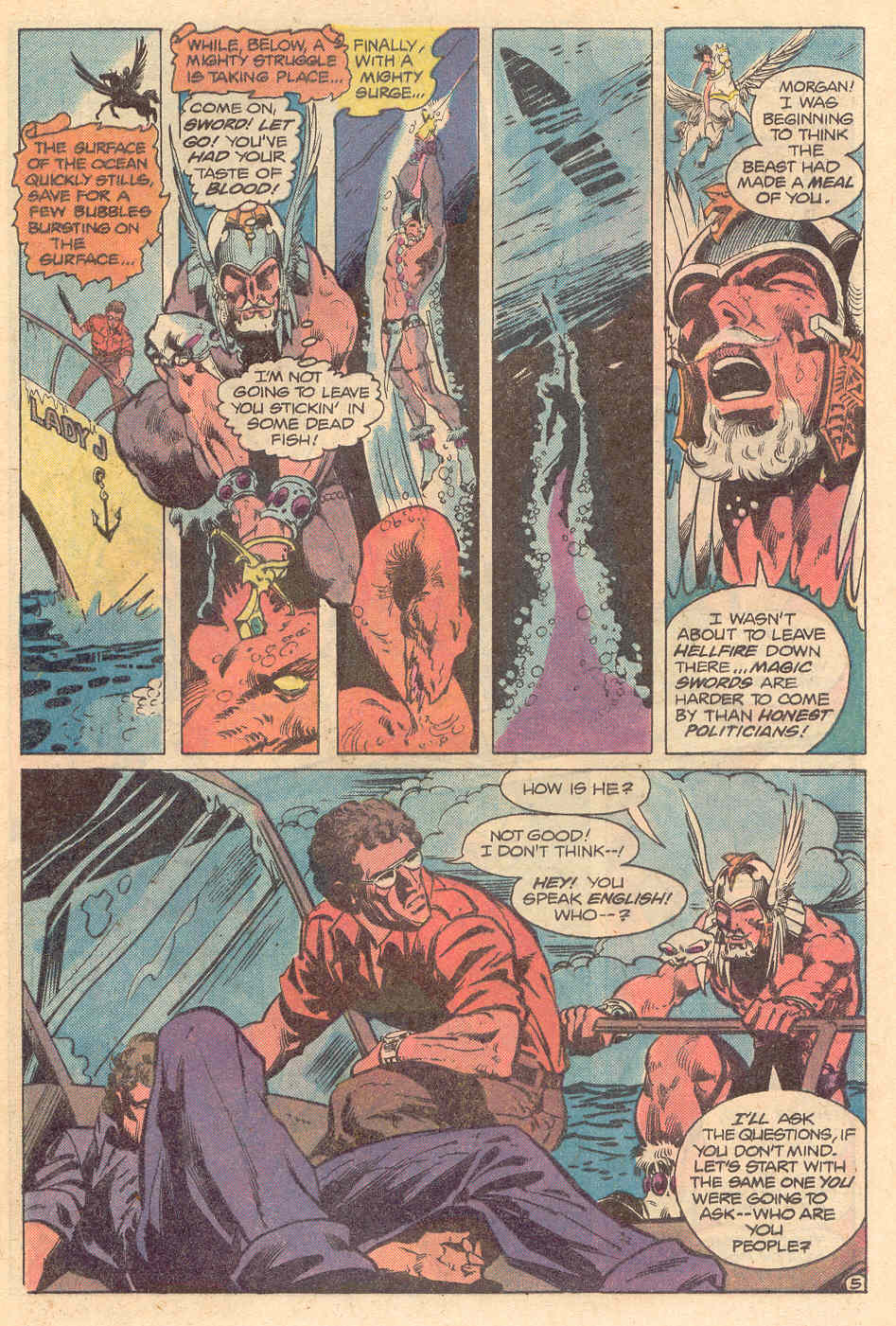 Read online Warlord (1976) comic -  Issue #38 - 6