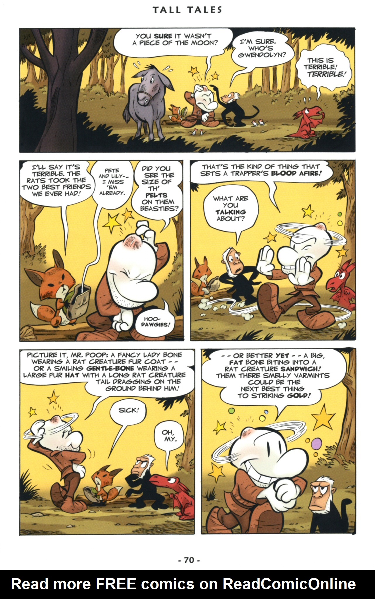 Read online Bone: Tall Tales comic -  Issue # TPB - 80