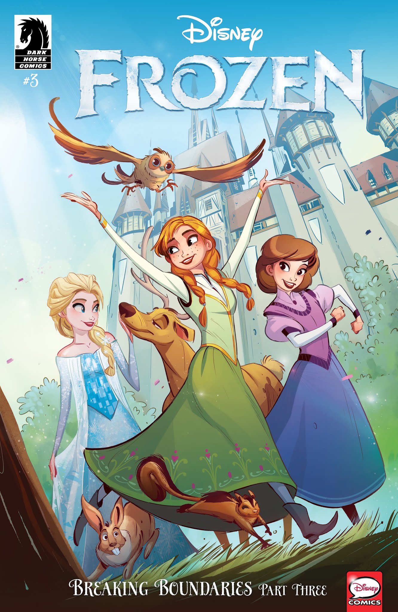 Read online Disney Frozen: Breaking Boundaries comic -  Issue #3 - 1