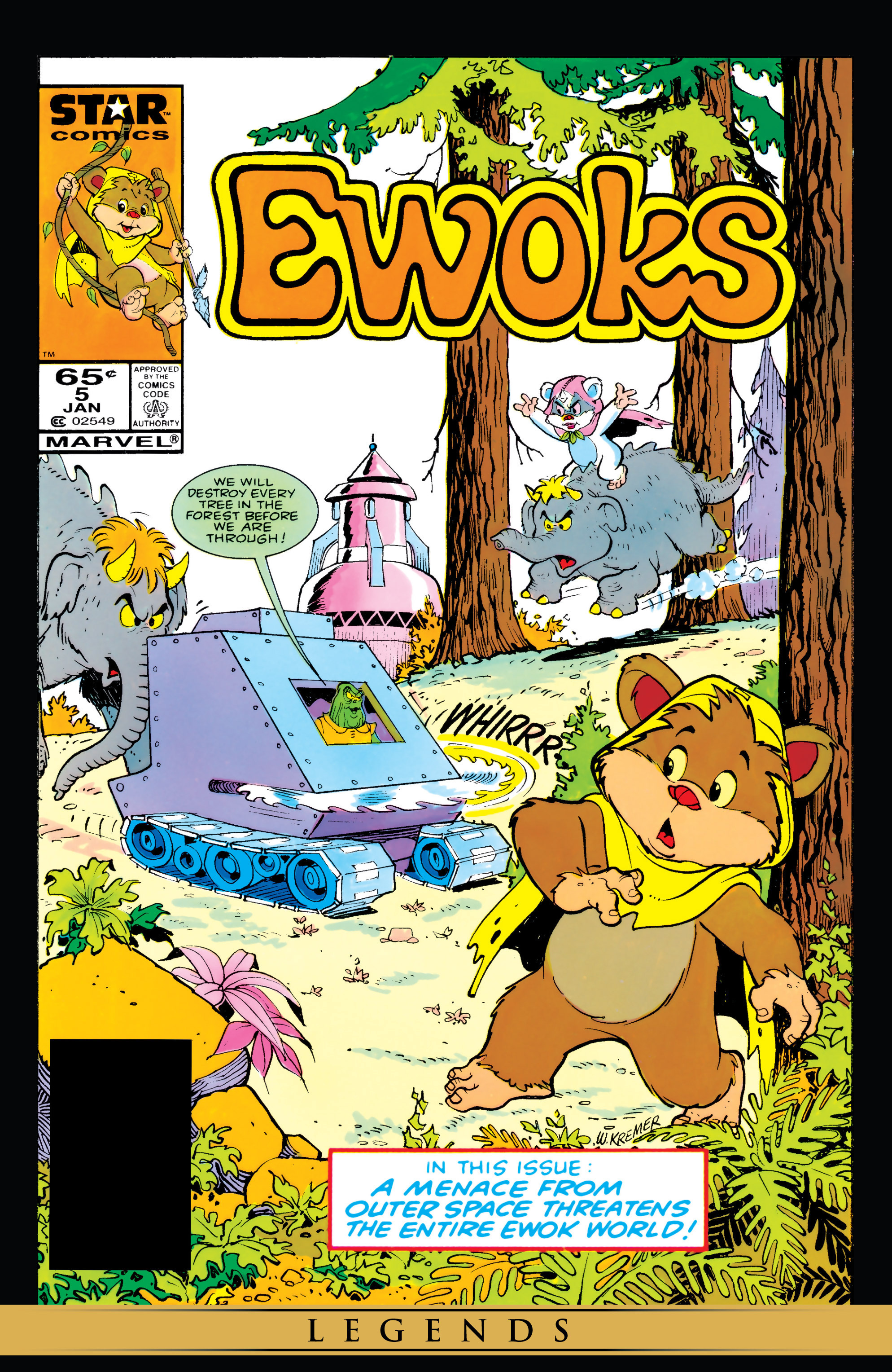 Read online Ewoks comic -  Issue #5 - 1