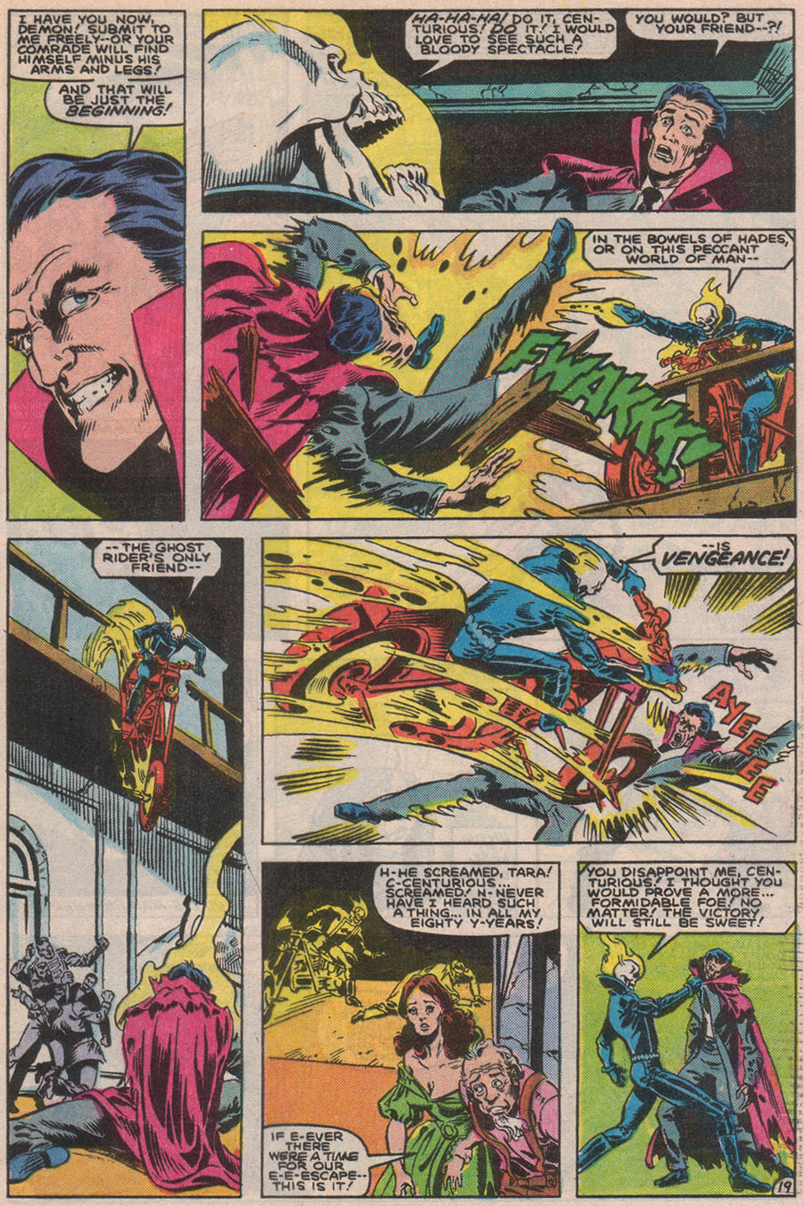 Read online The Original Ghost Rider Rides Again comic -  Issue #4 - 21