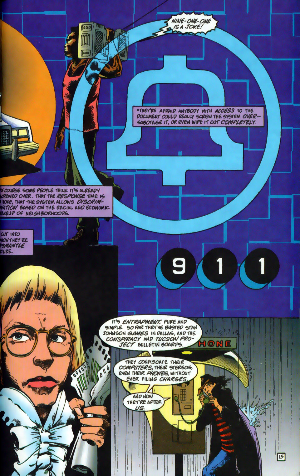 Read online The Hacker Files comic -  Issue #5 - 16