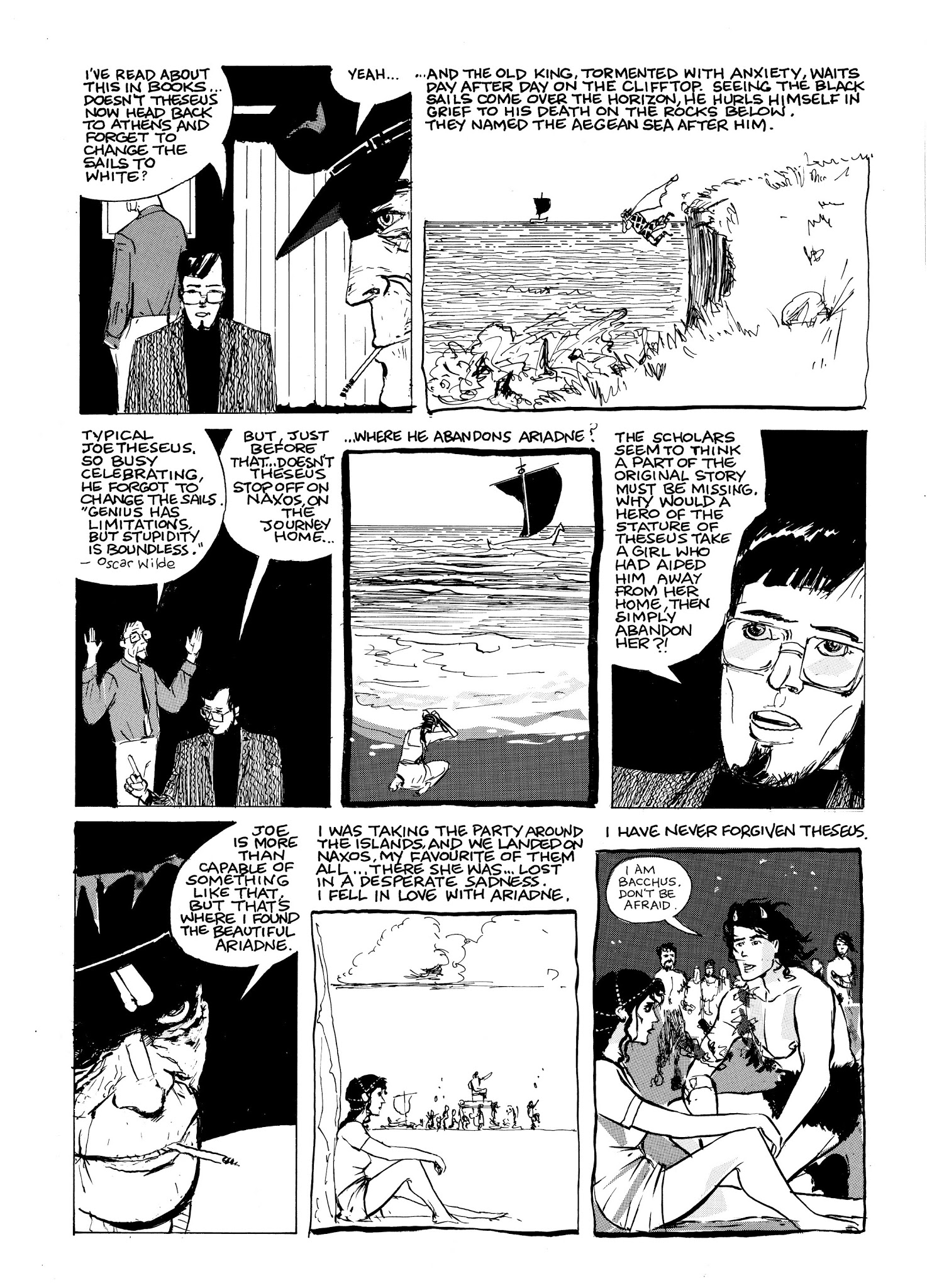 Read online Eddie Campbell's Bacchus comic -  Issue # TPB 1 - 75