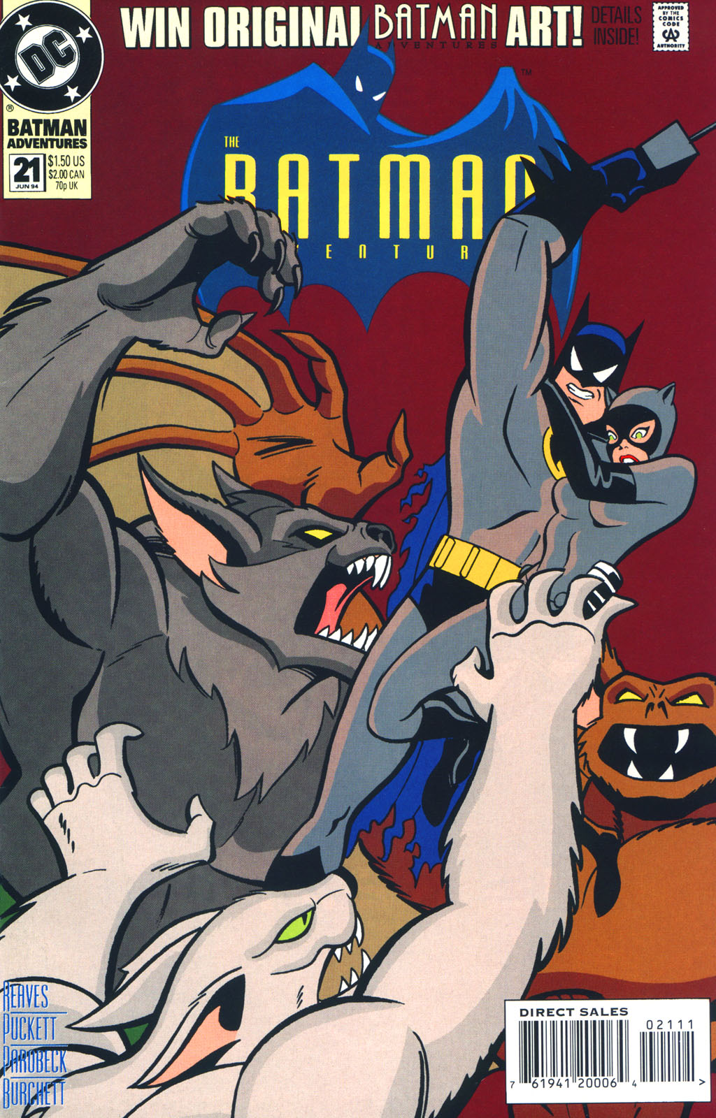 Read online The Batman Adventures comic -  Issue #21 - 1