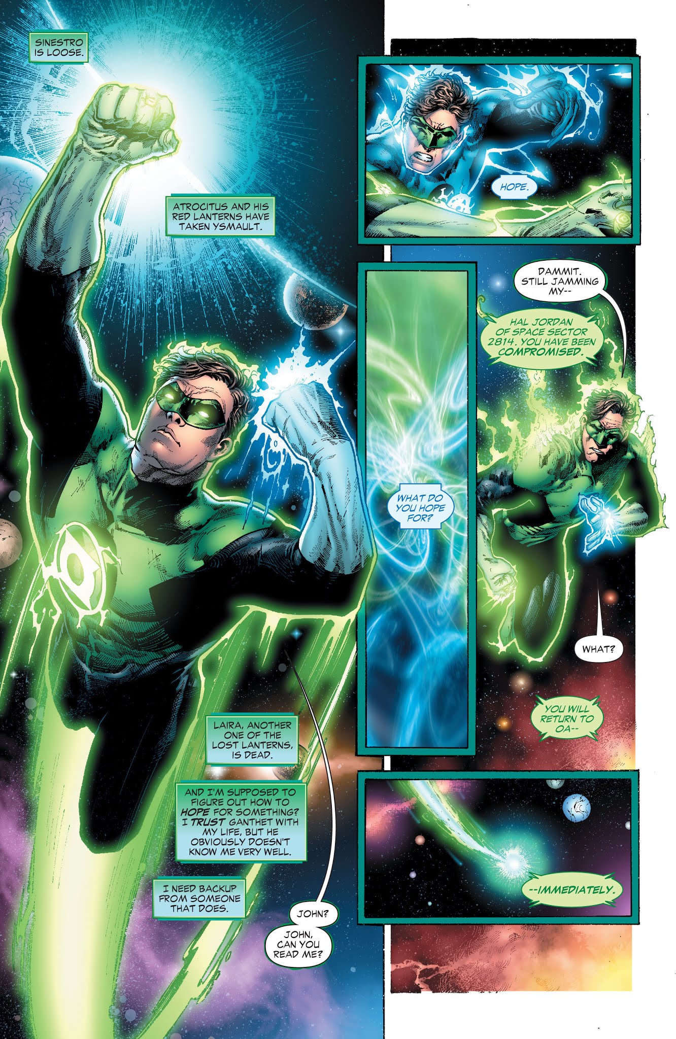 Read online Green Lantern (2005) comic -  Issue # _TPB 7 - 19