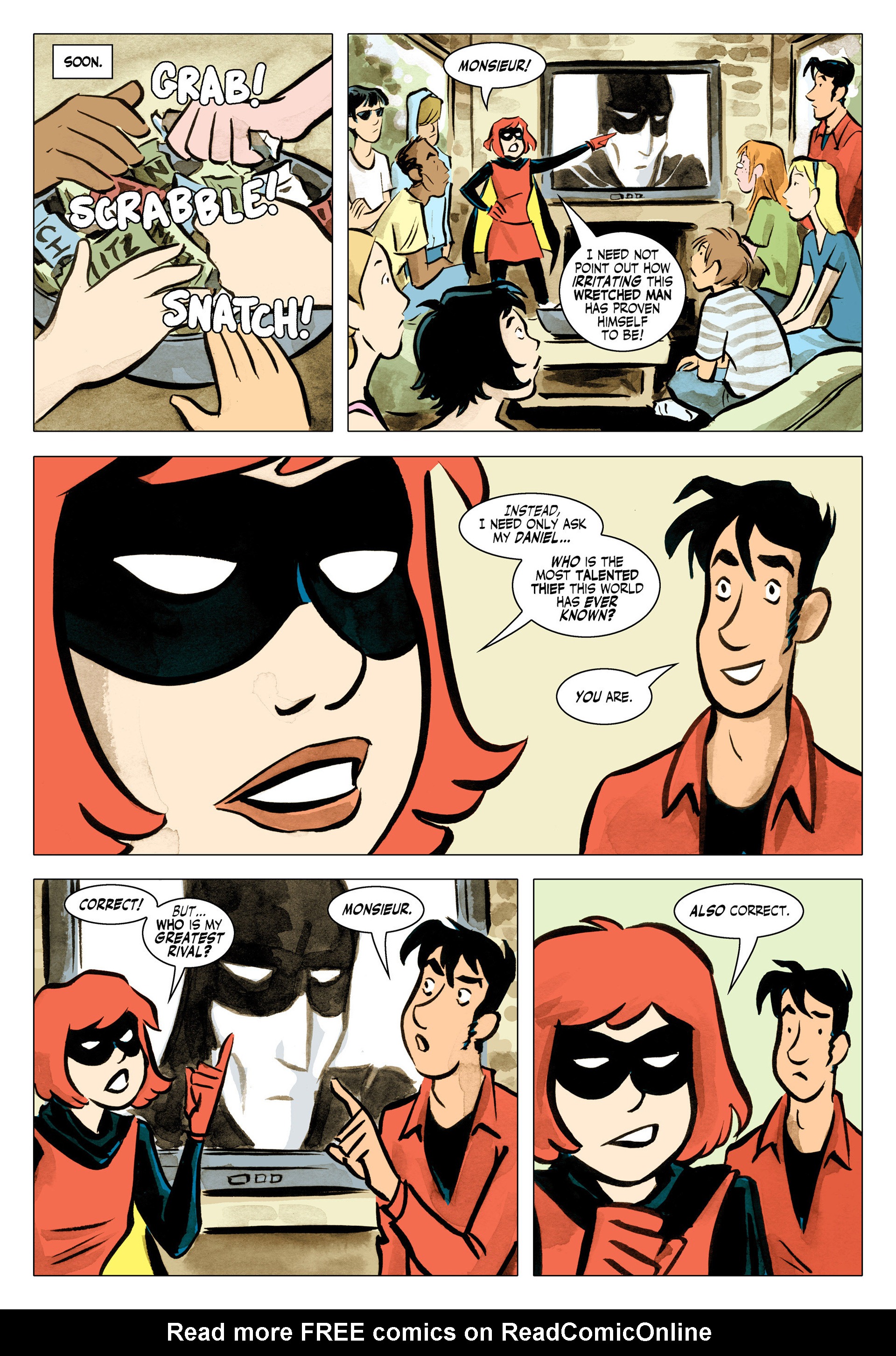Read online Bandette (2012) comic -  Issue #3 - 8