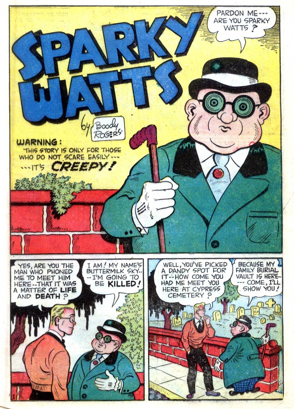 Read online Sparky Watts comic -  Issue #9 - 15