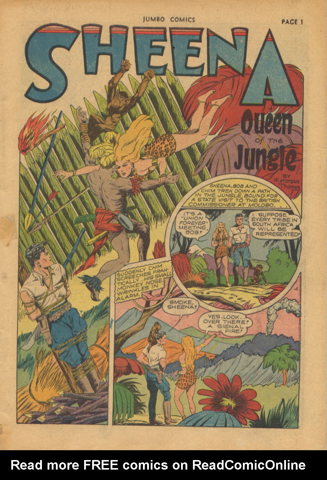 Read online Jumbo Comics comic -  Issue #36 - 3