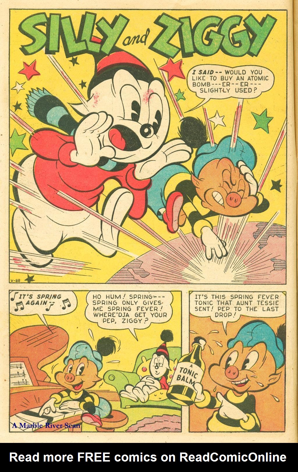 Read online Ziggy Pig-Silly Seal Comics (1944) comic -  Issue #6 - 14