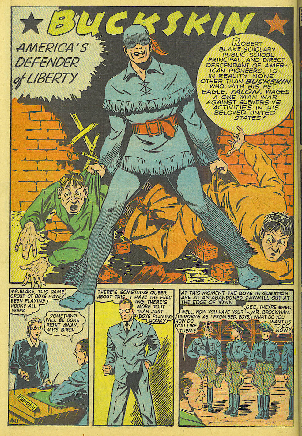 Read online Super-Mystery Comics comic -  Issue #9 - 42