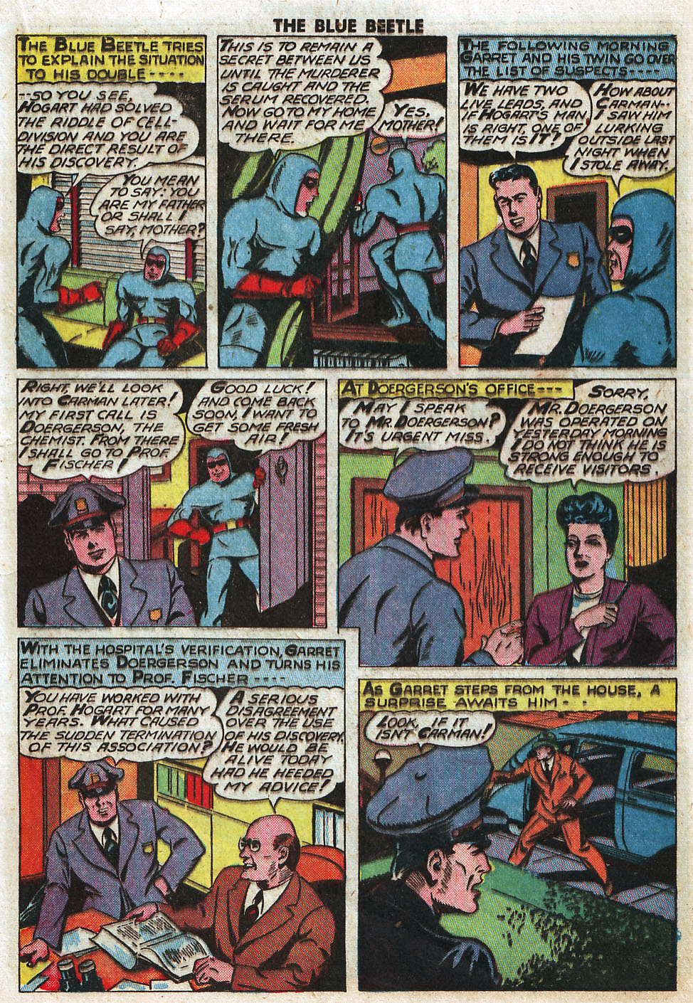 Read online The Blue Beetle comic -  Issue #33 - 19