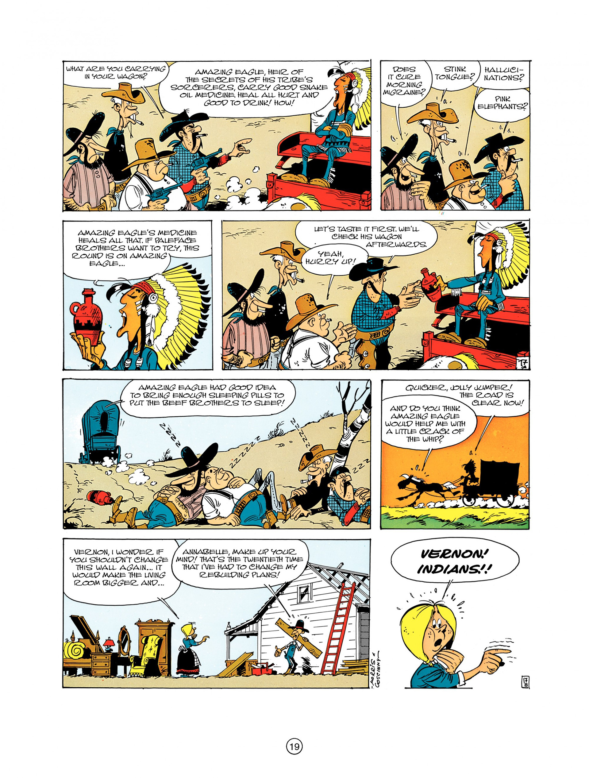 Read online A Lucky Luke Adventure comic -  Issue #7 - 19