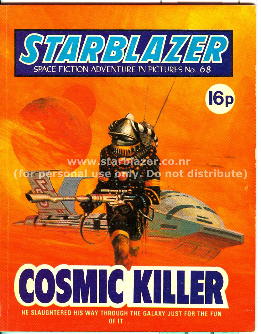 Read online Starblazer comic -  Issue #68 - 1