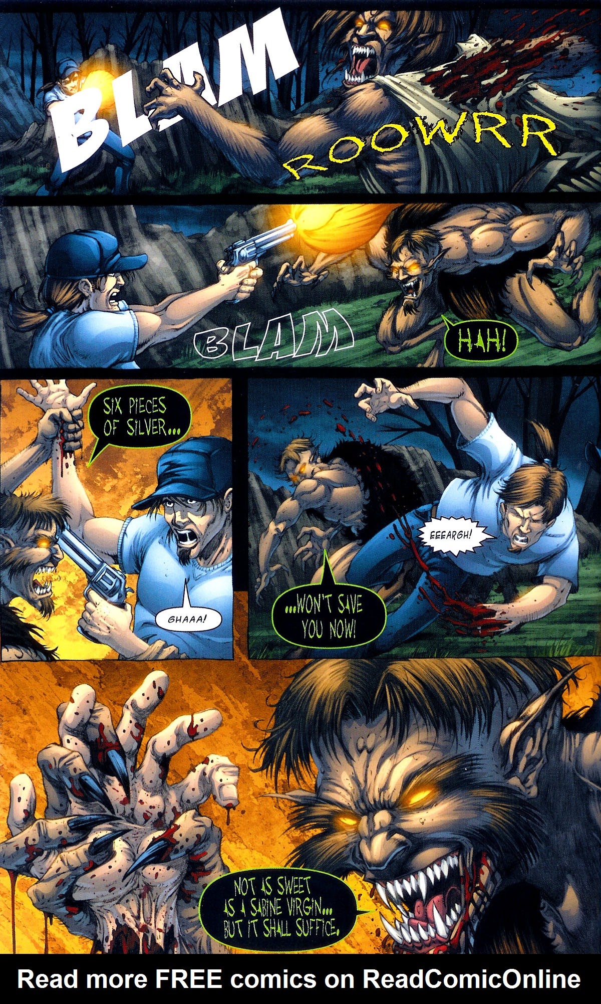 Read online Curse Of The Blood Clan comic -  Issue #3 - 14