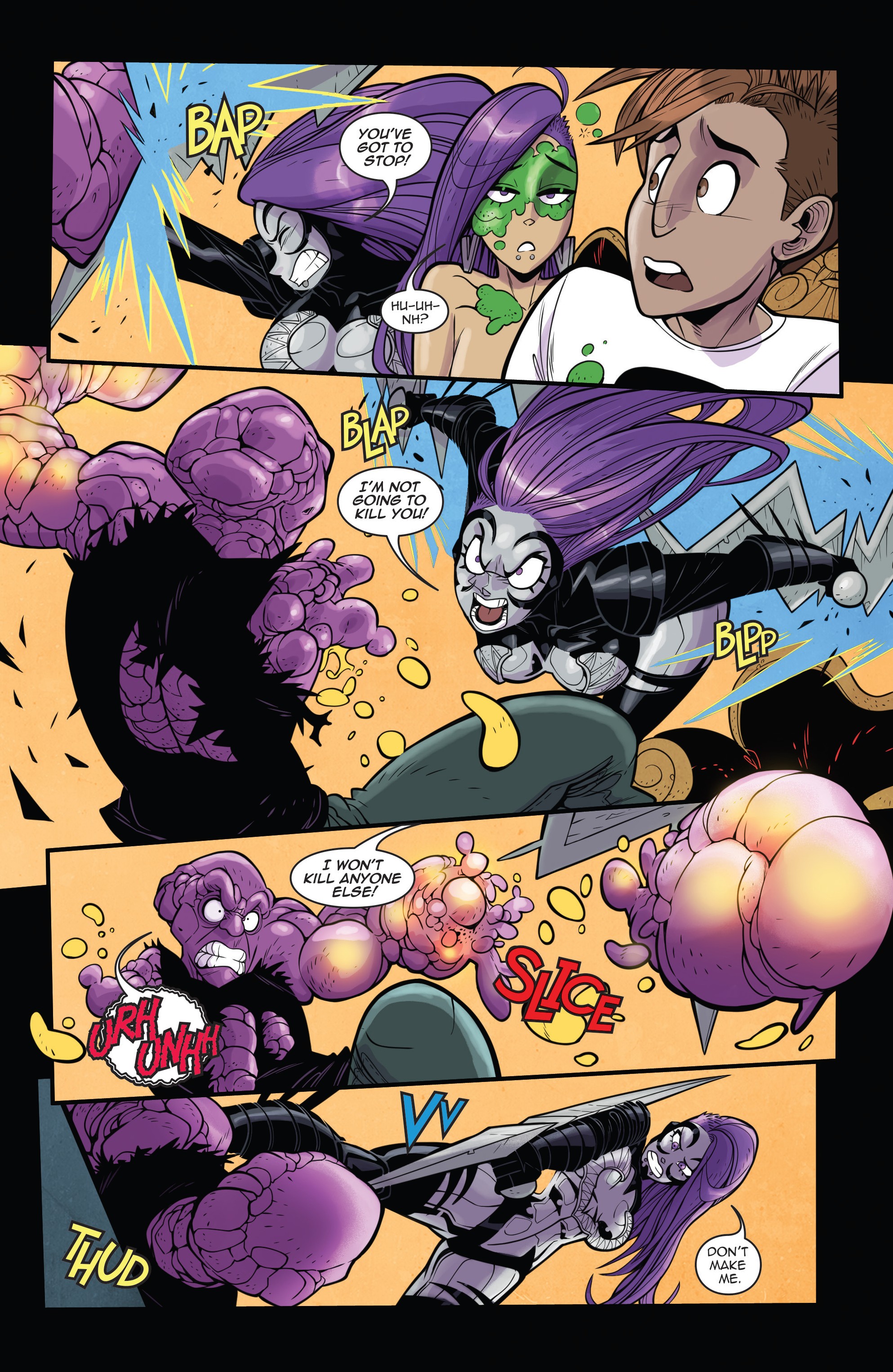 Read online Vampblade Season 3 comic -  Issue #11 - 21