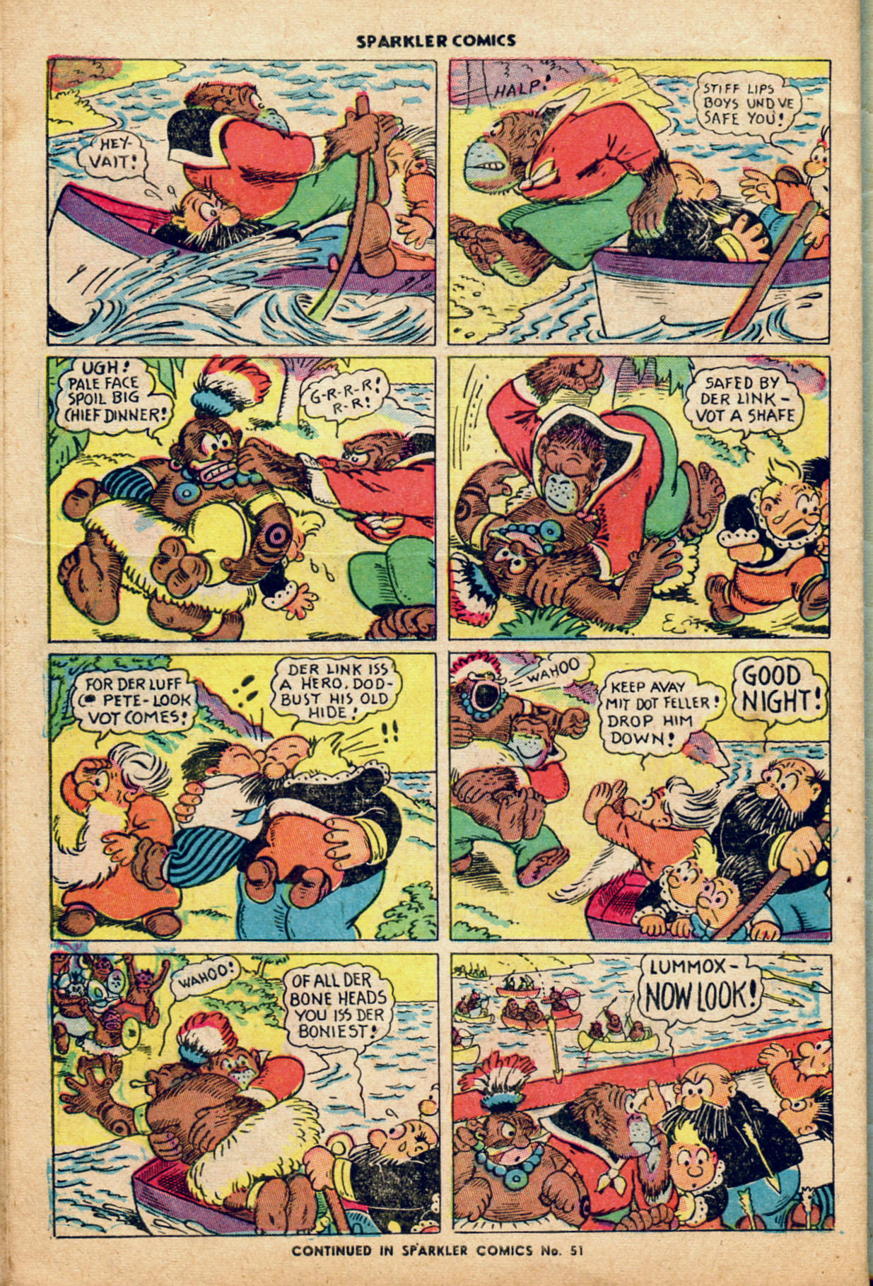 Read online Sparkler Comics comic -  Issue #50 - 44