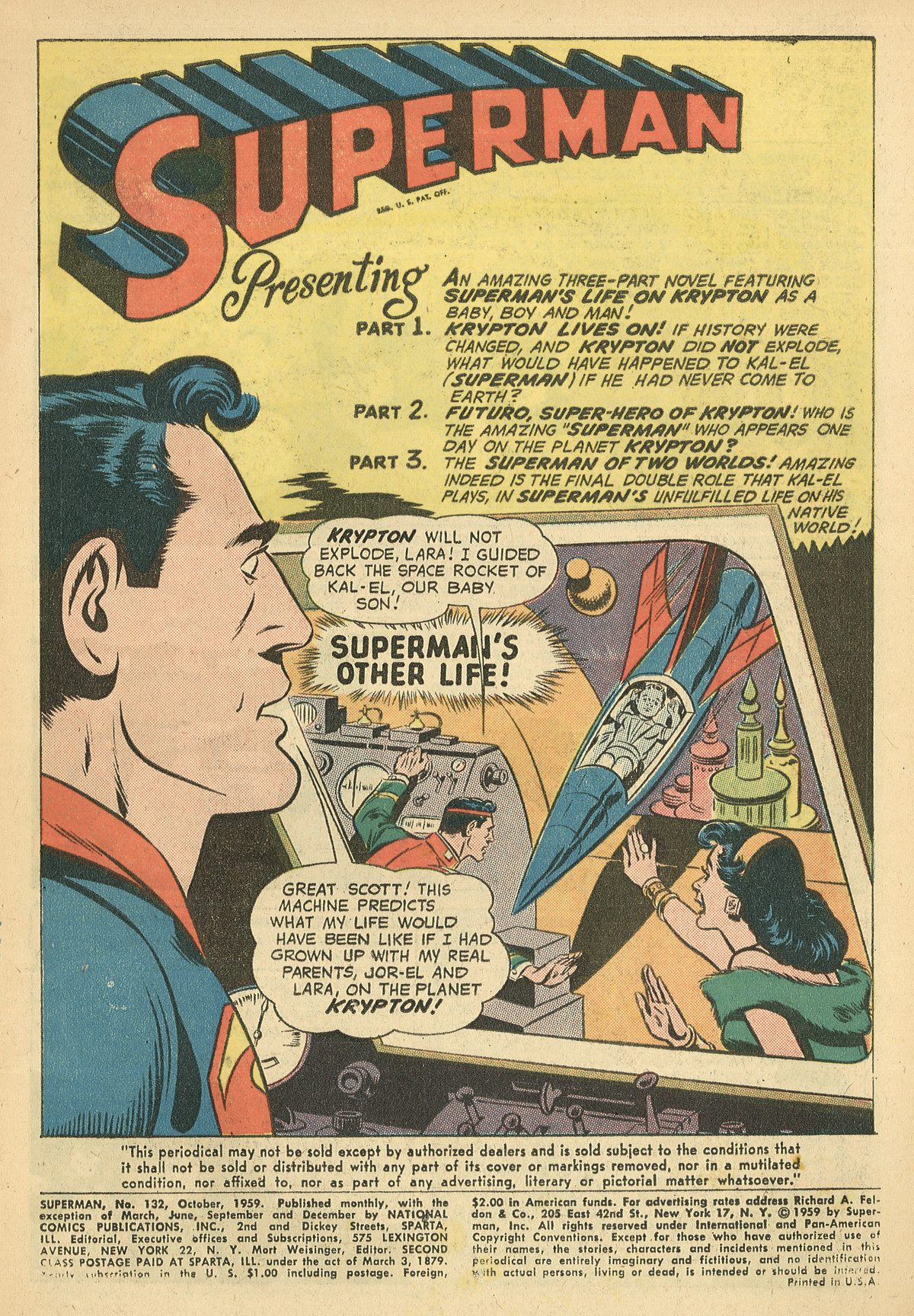 Read online Superman (1939) comic -  Issue #132 - 3