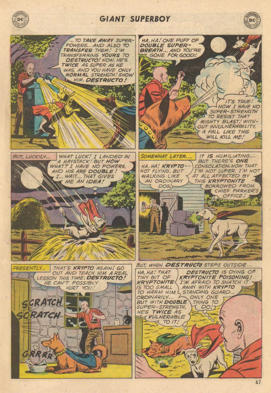 Read online Superboy (1949) comic -  Issue #138 - 65