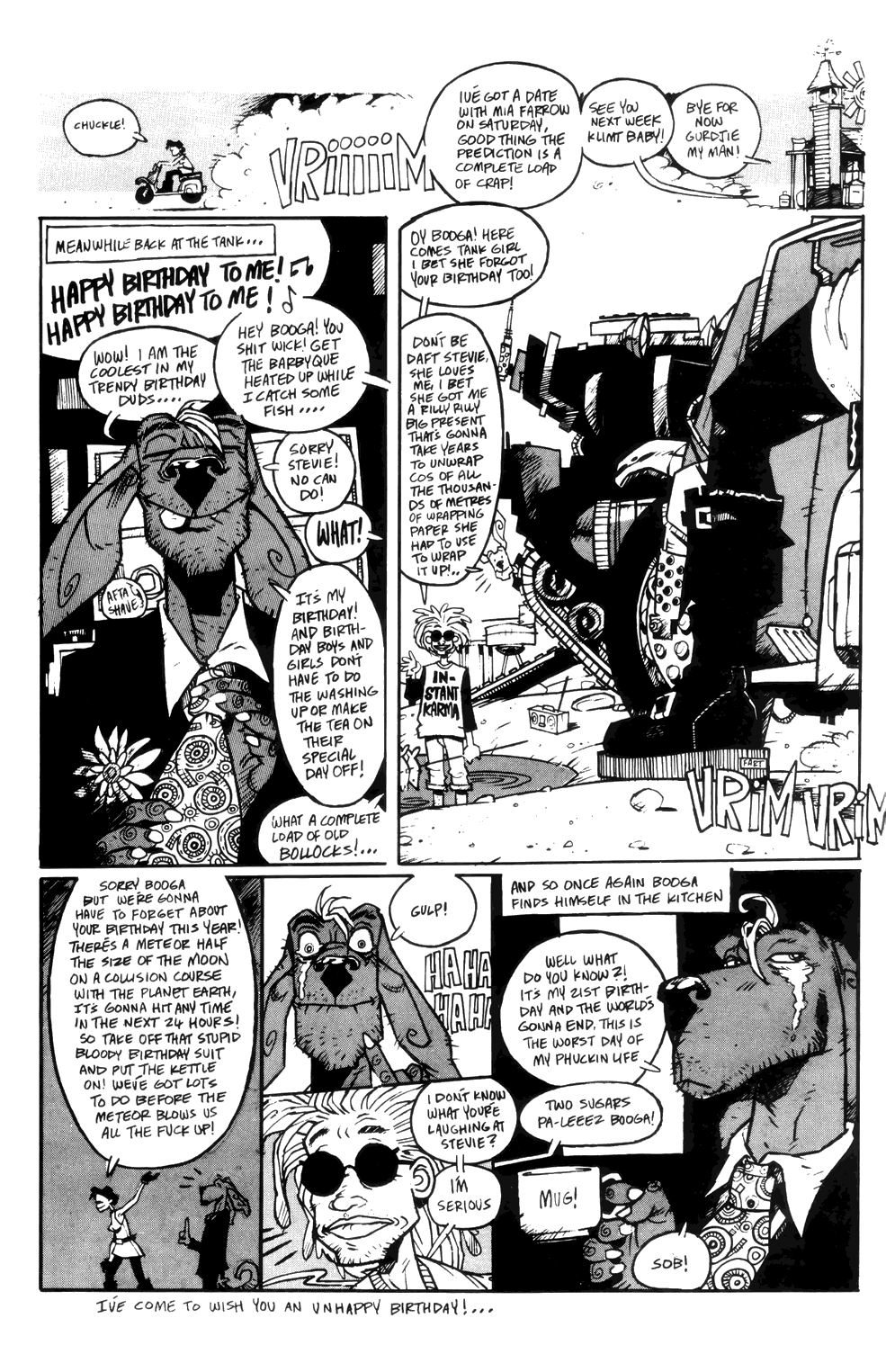 Read online Tank Girl (1991) comic -  Issue #4 - 17